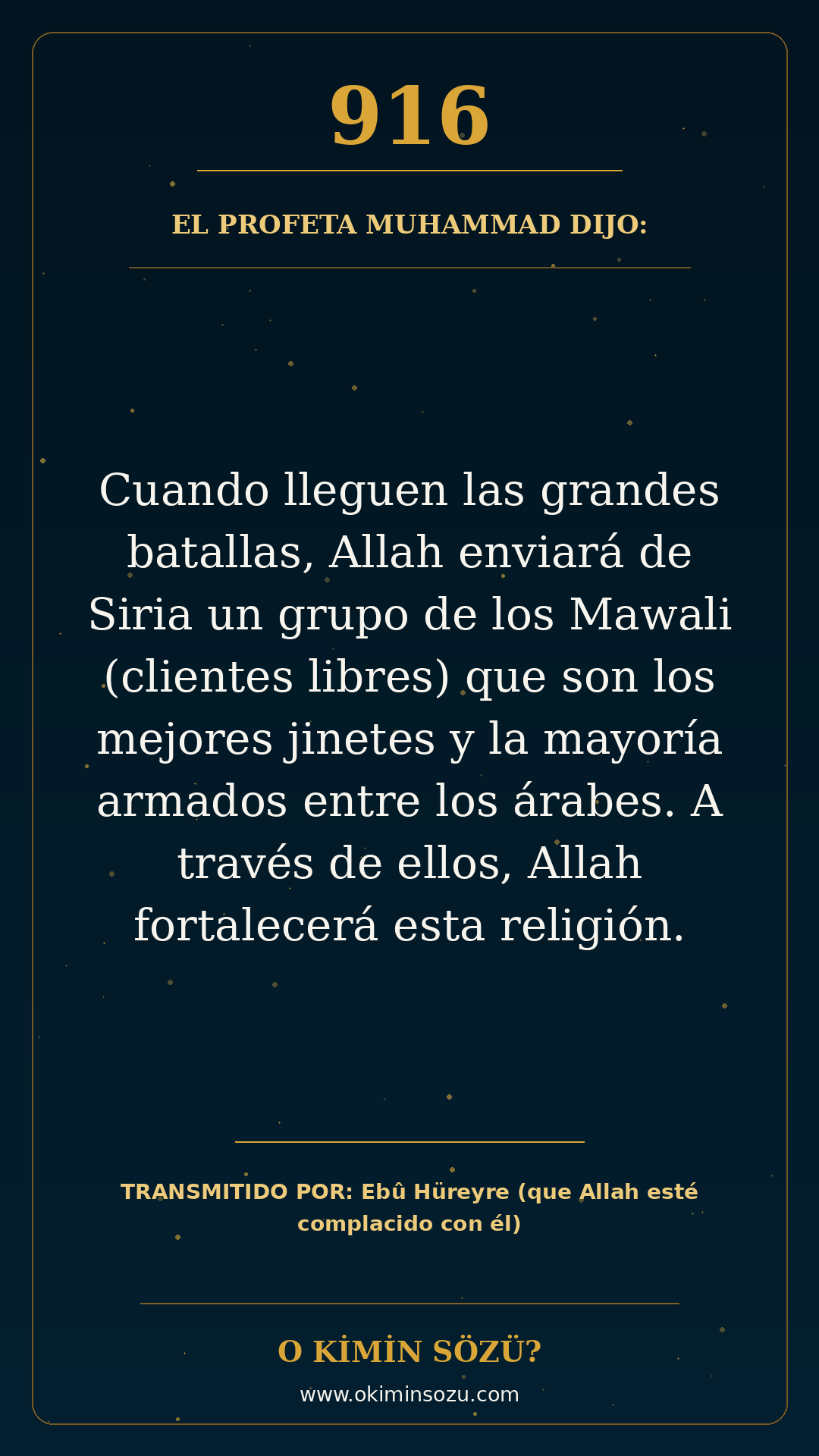 hadis 0916 es