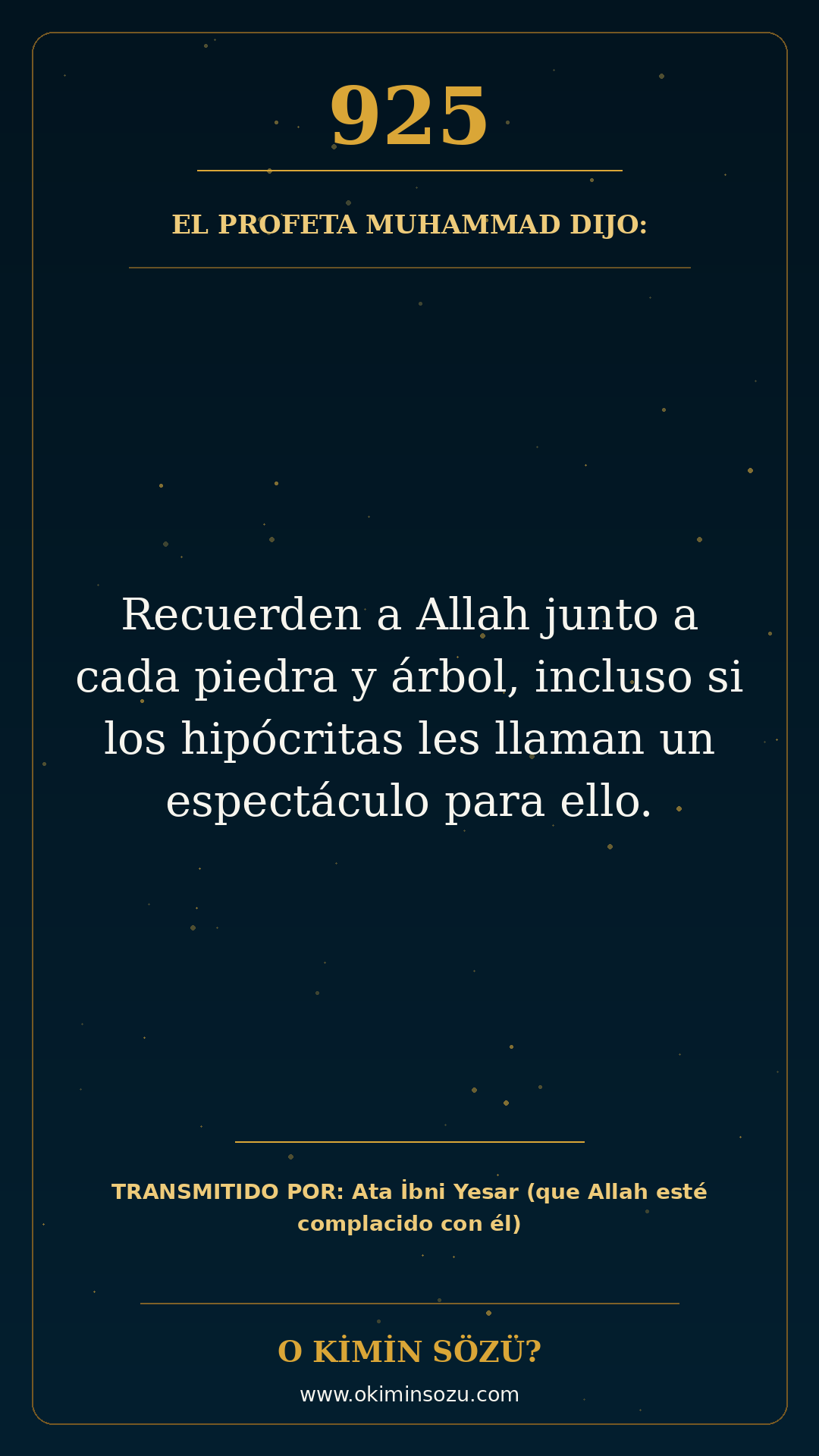 hadis 0925 es