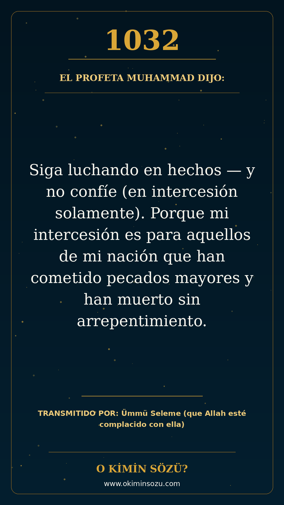 hadis 1032 es