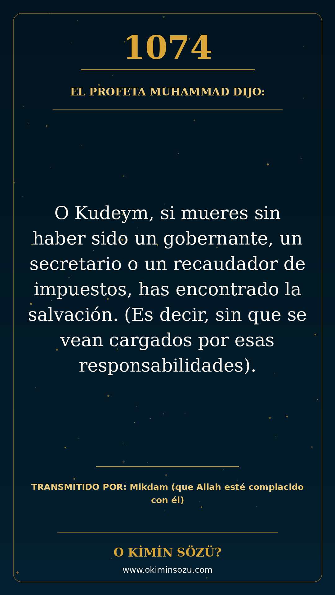hadis 1074 es