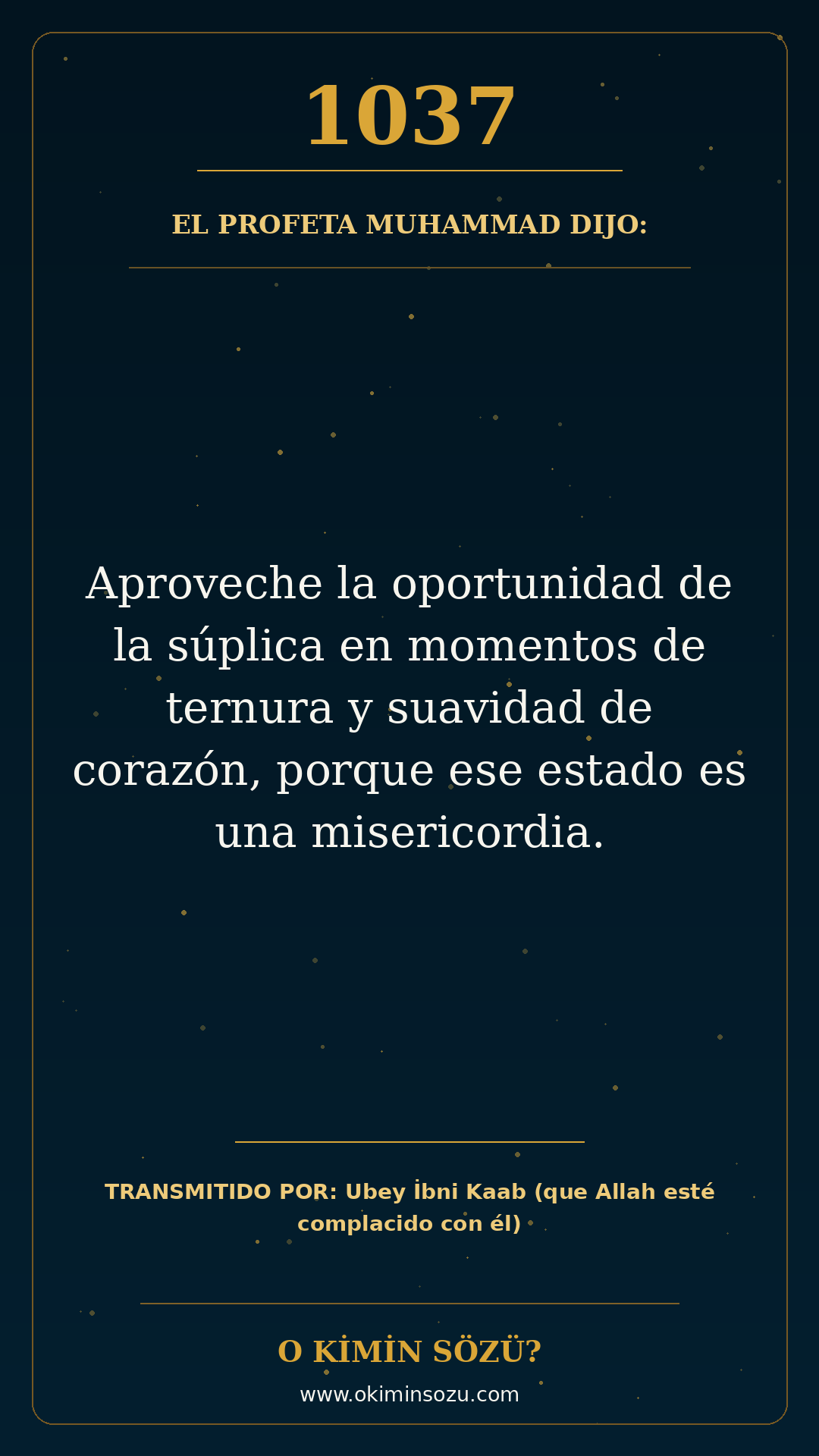 hadis 1037 es