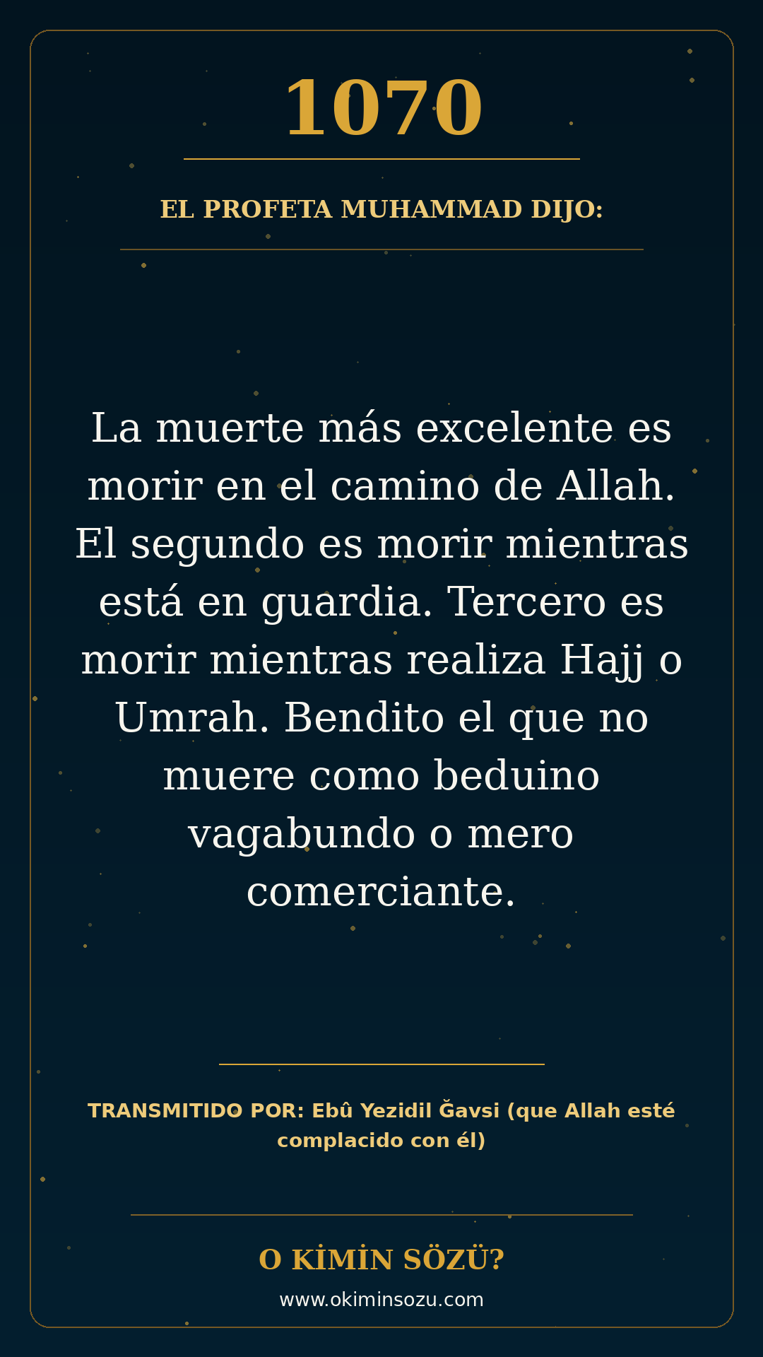 hadis 1070 es