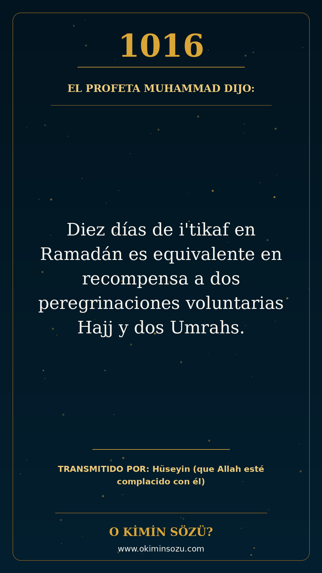 hadis 1016 es