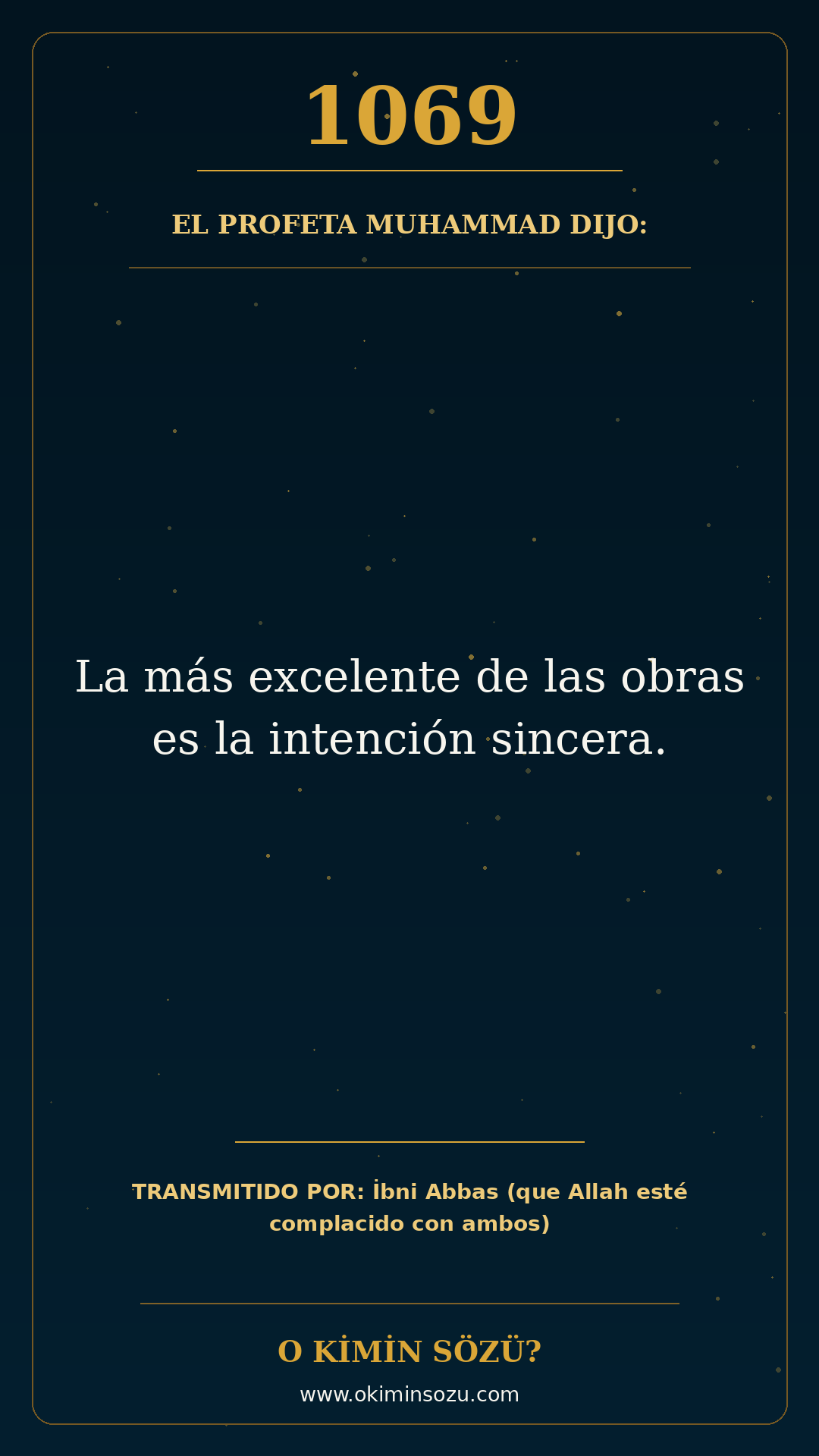 hadis 1069 es