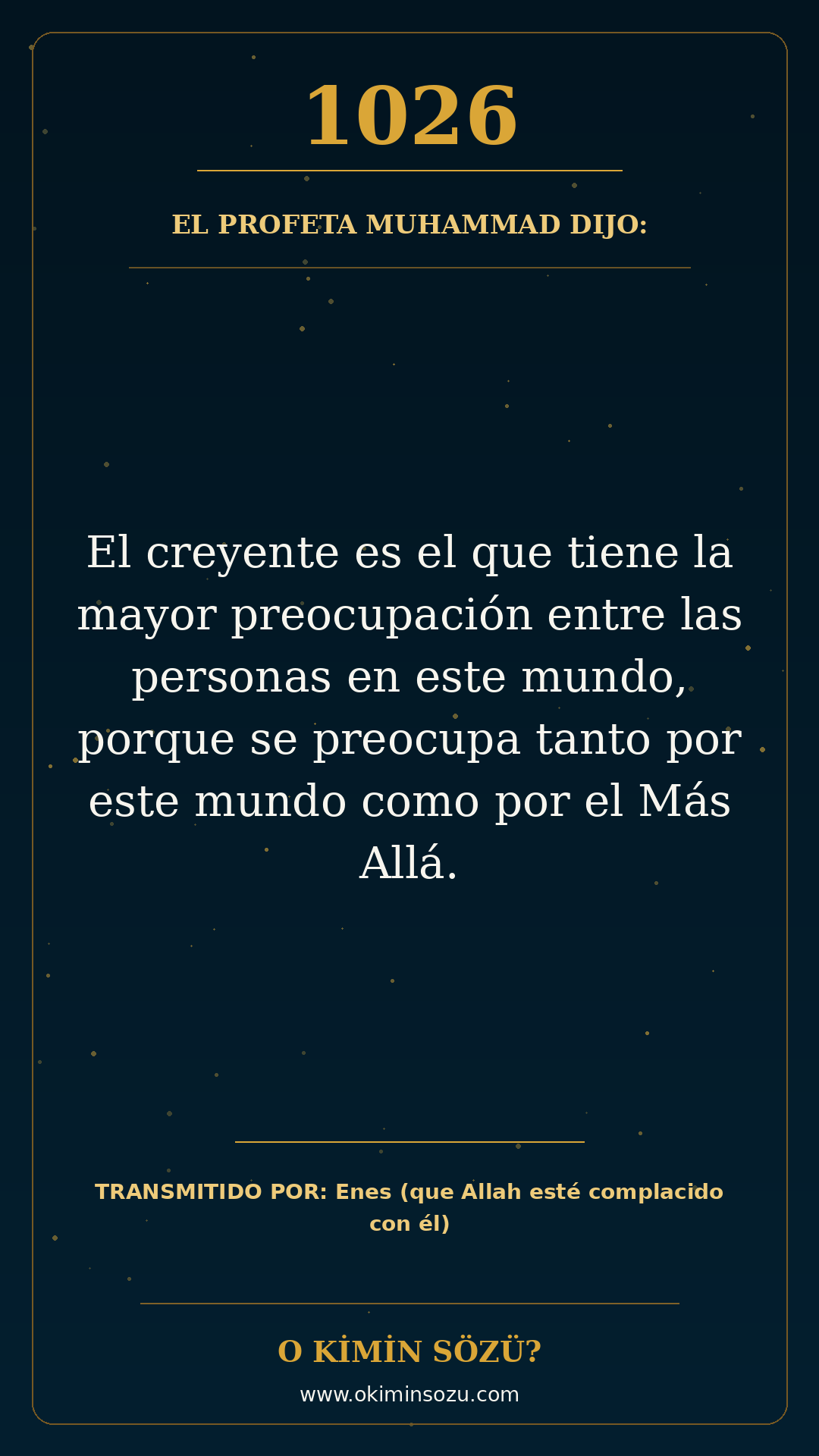 hadis 1026 es
