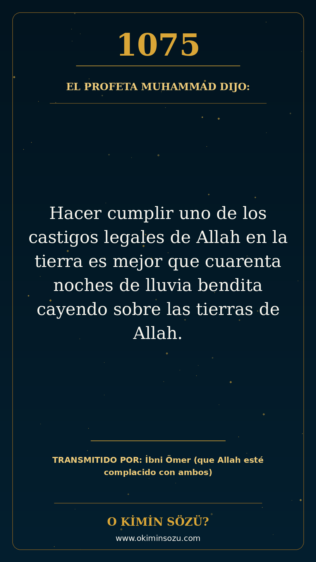 hadis 1075 es