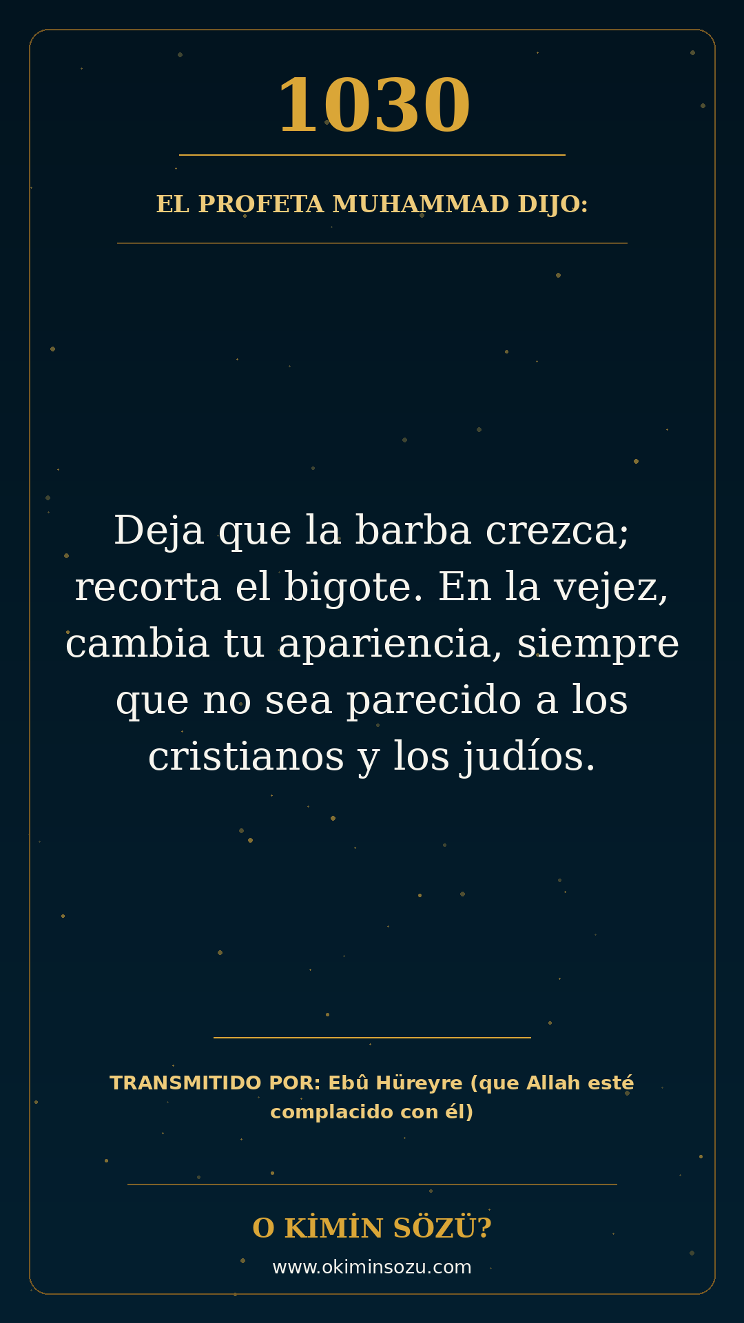 hadis 1030 es