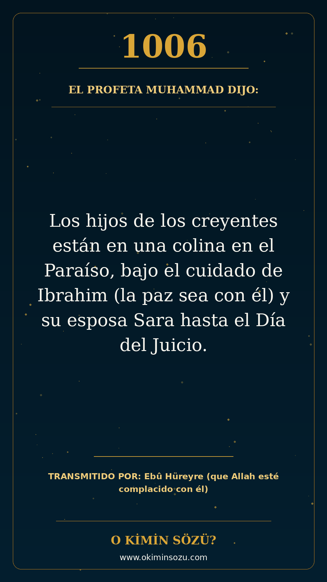 hadis 1006 es