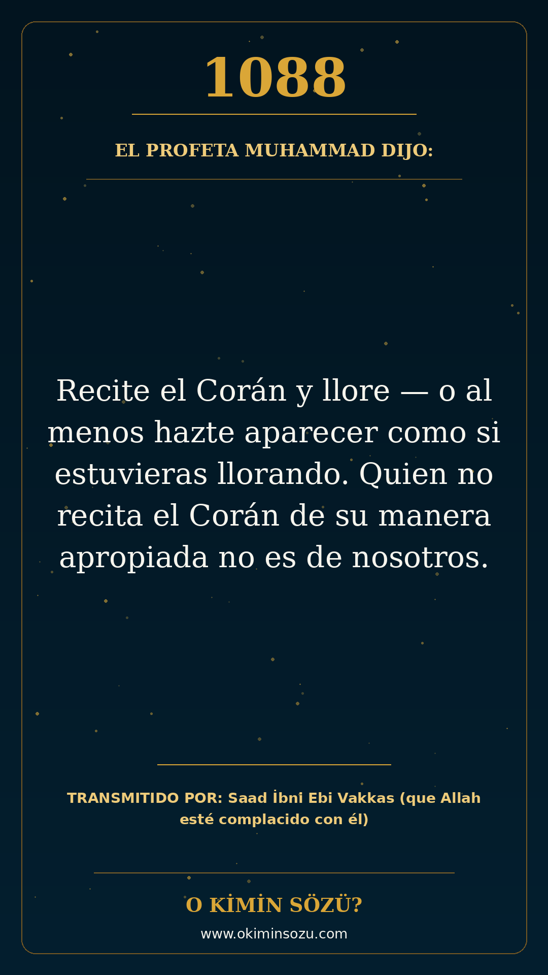 hadis 1088 es