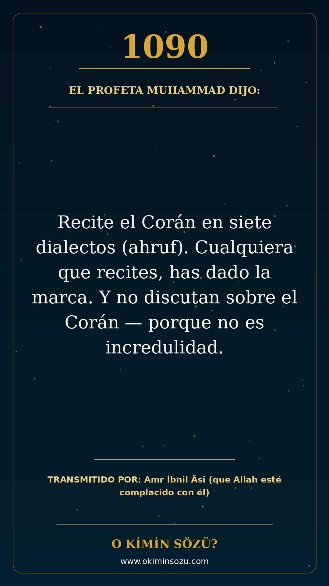 hadis 1090 es