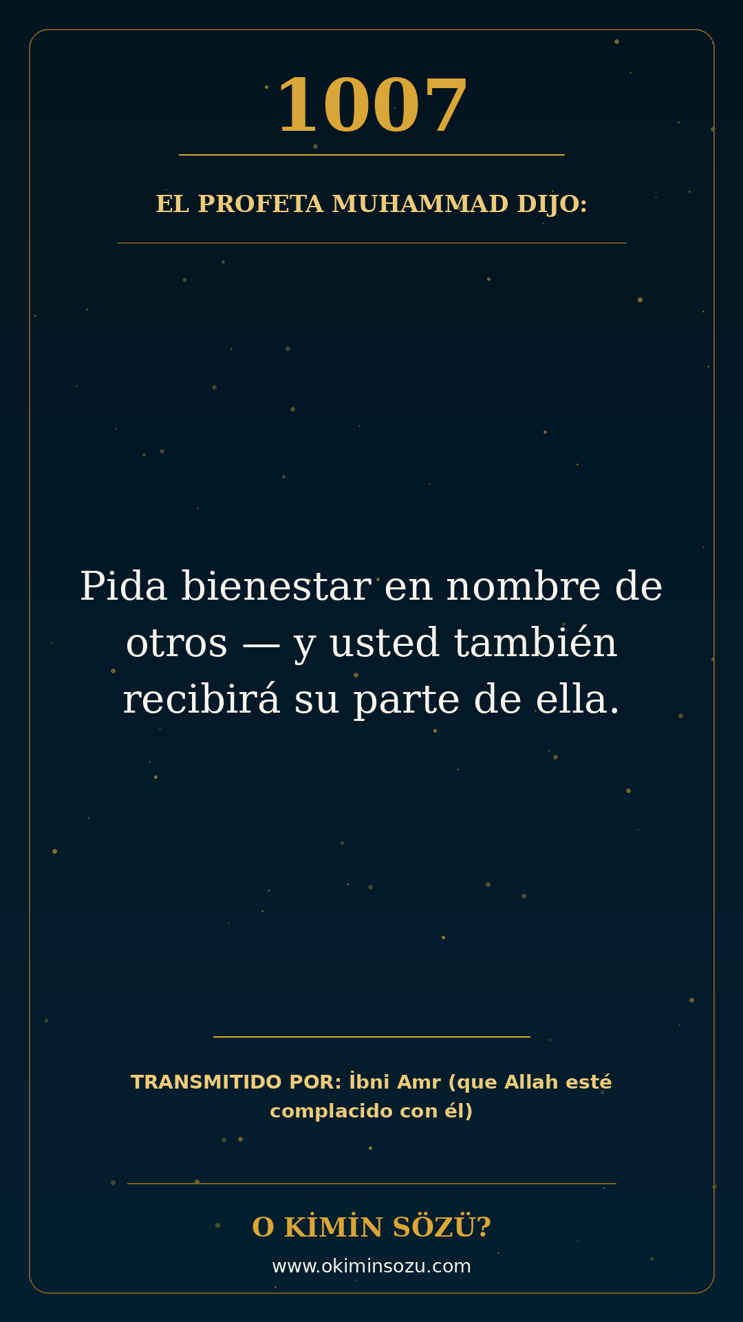 hadis 1007 es