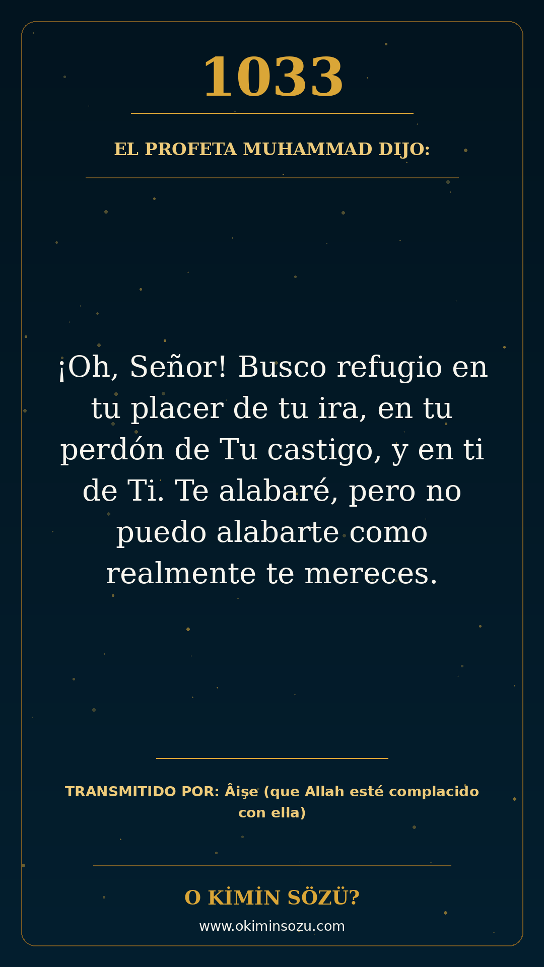 hadis 1033 es