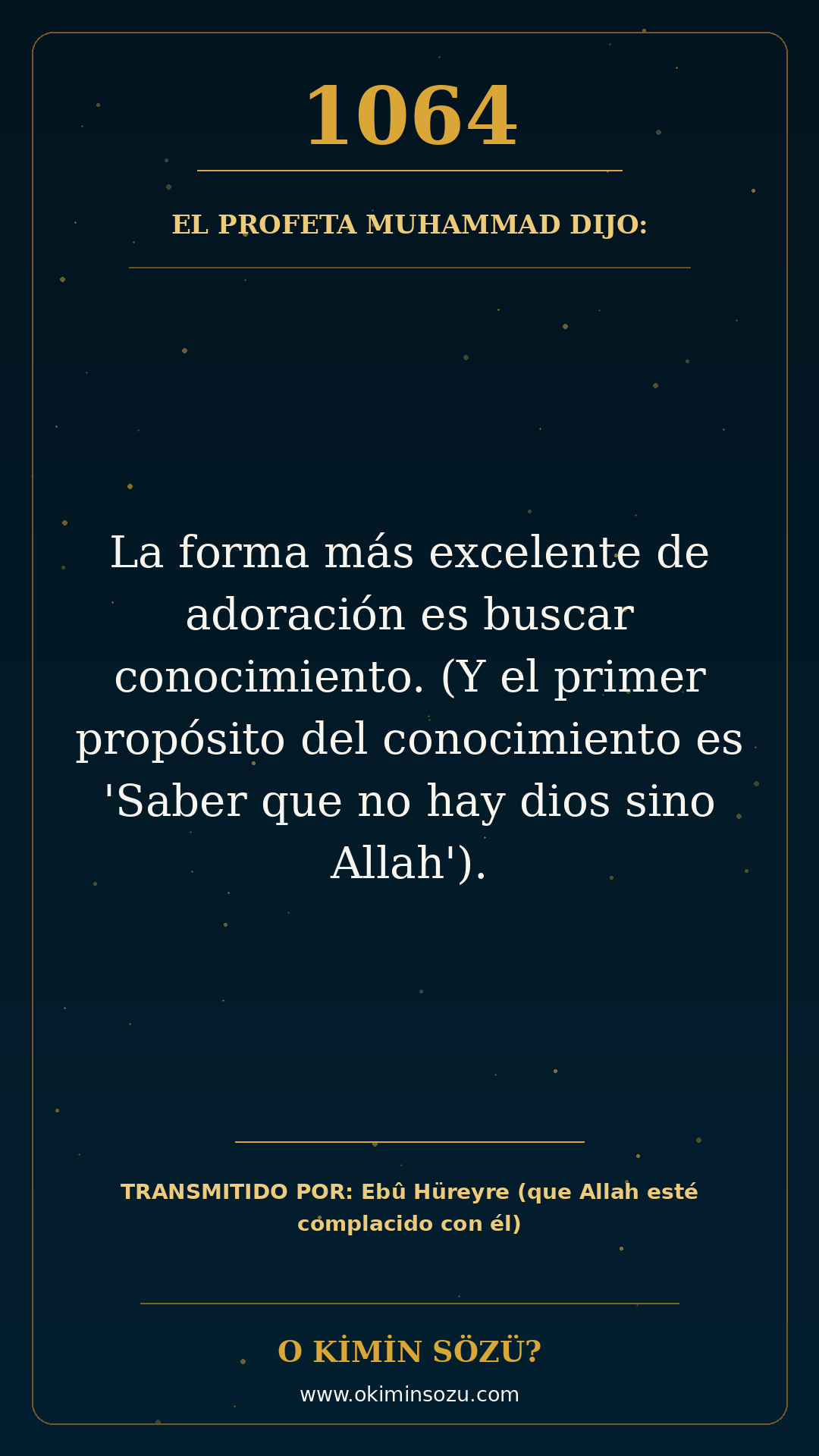 hadis 1064 es