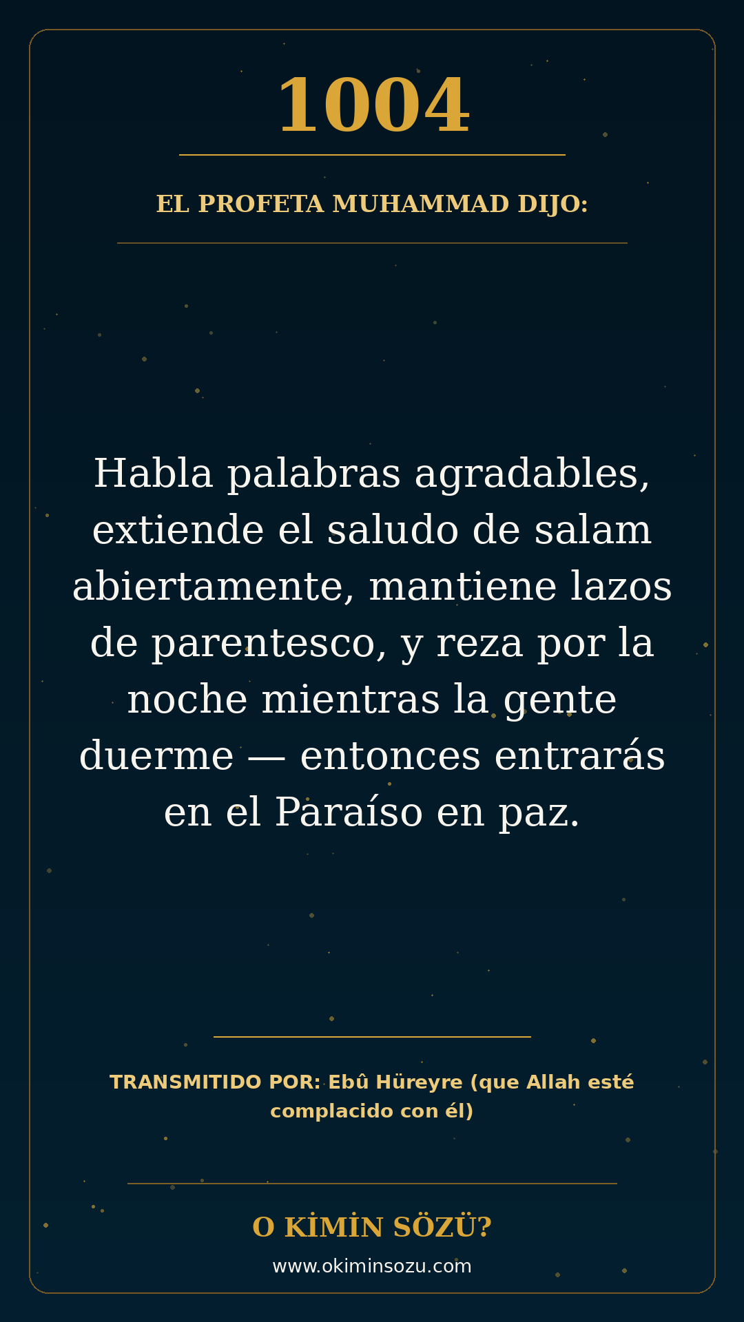 hadis 1004 es