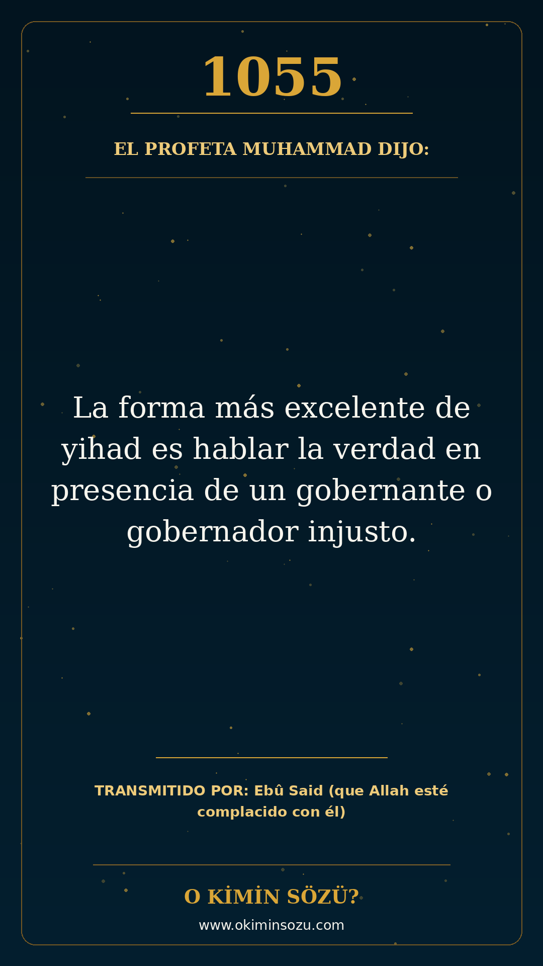 hadis 1055 es