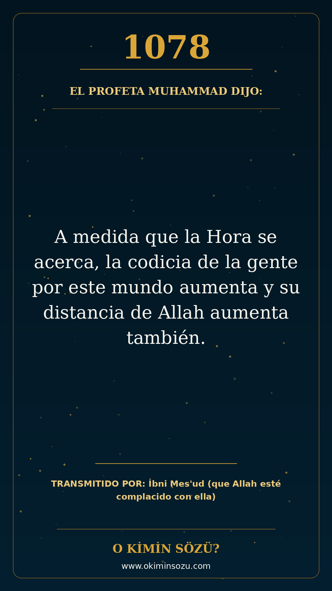 hadis 1078 es