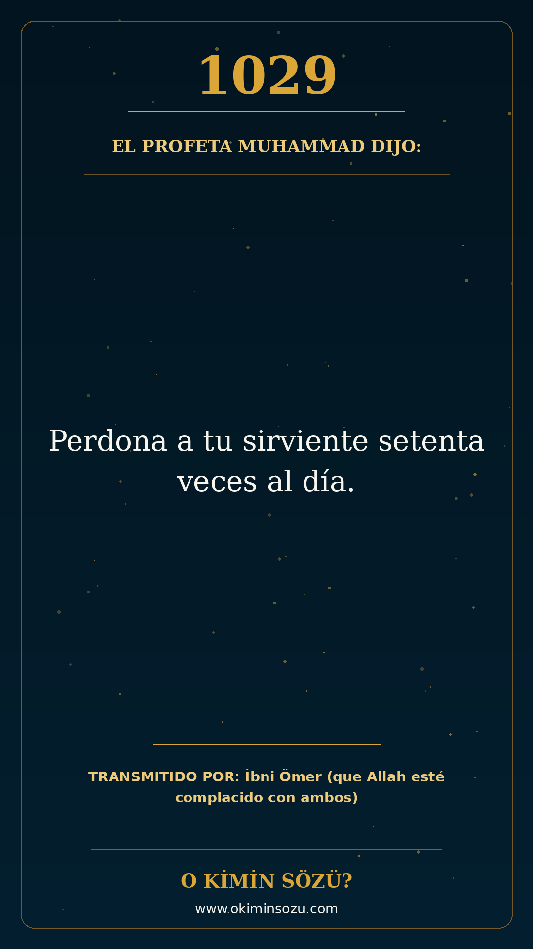 hadis 1029 es