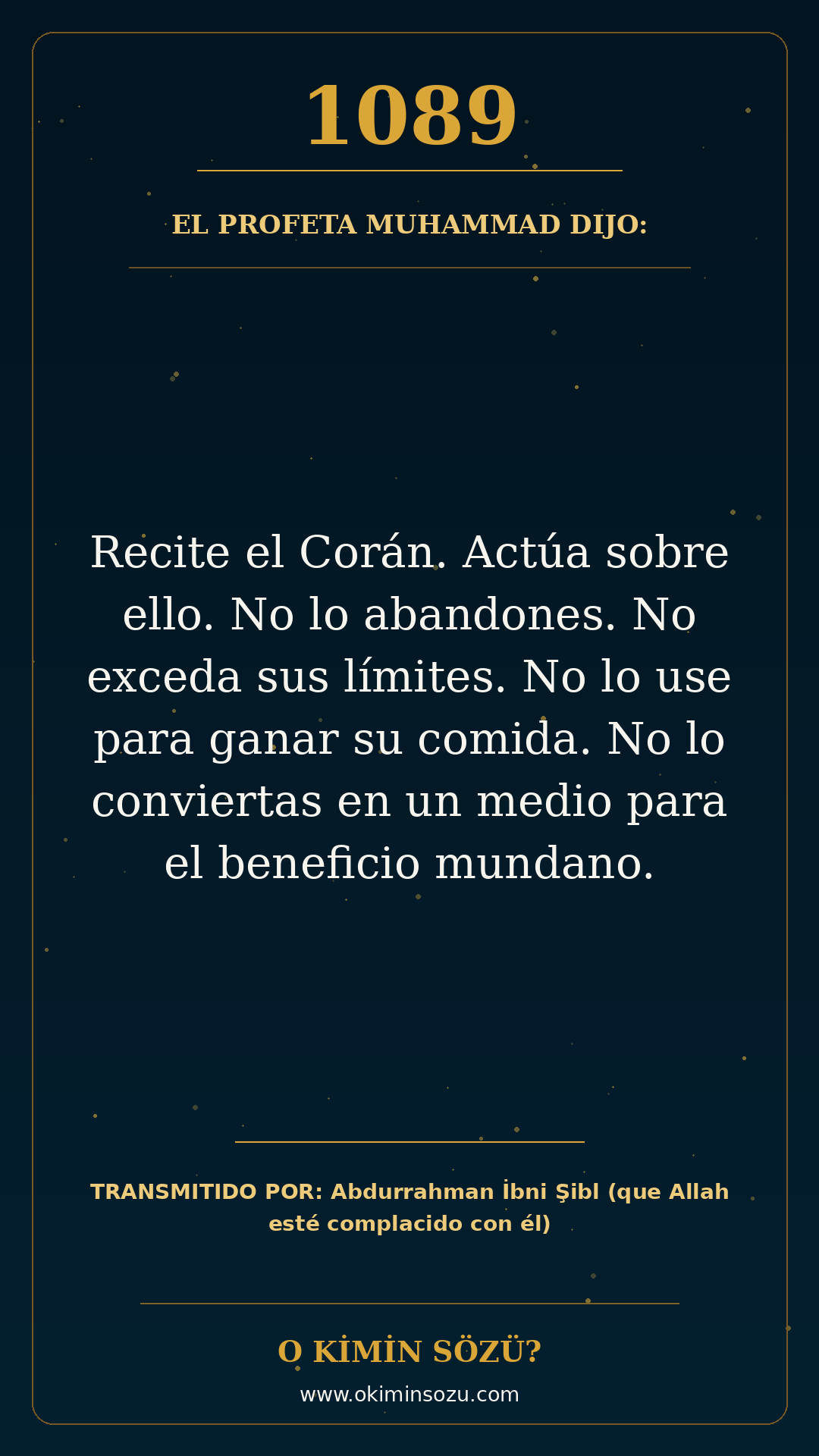 hadis 1089 es