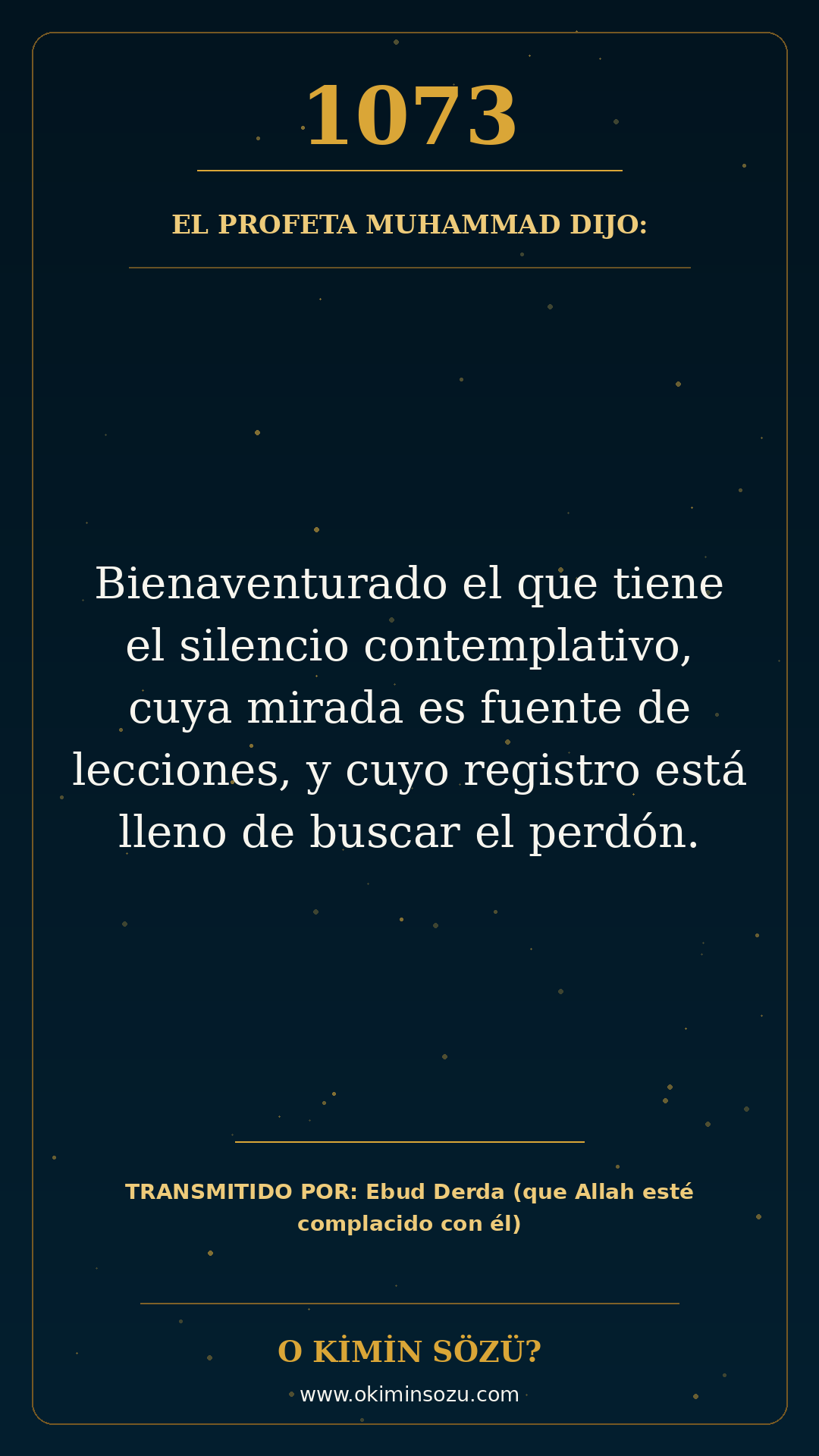 hadis 1073 es
