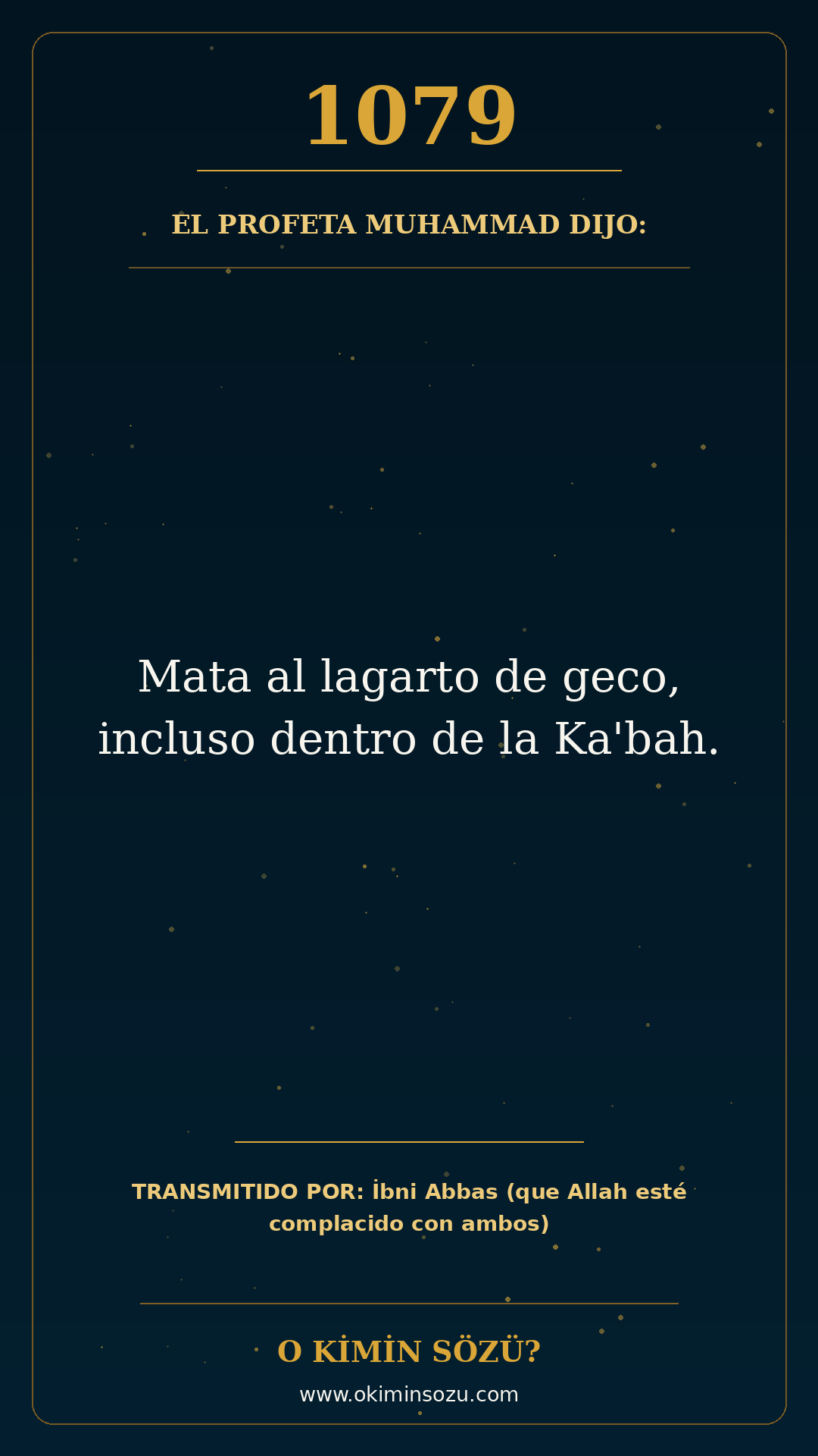 hadis 1079 es