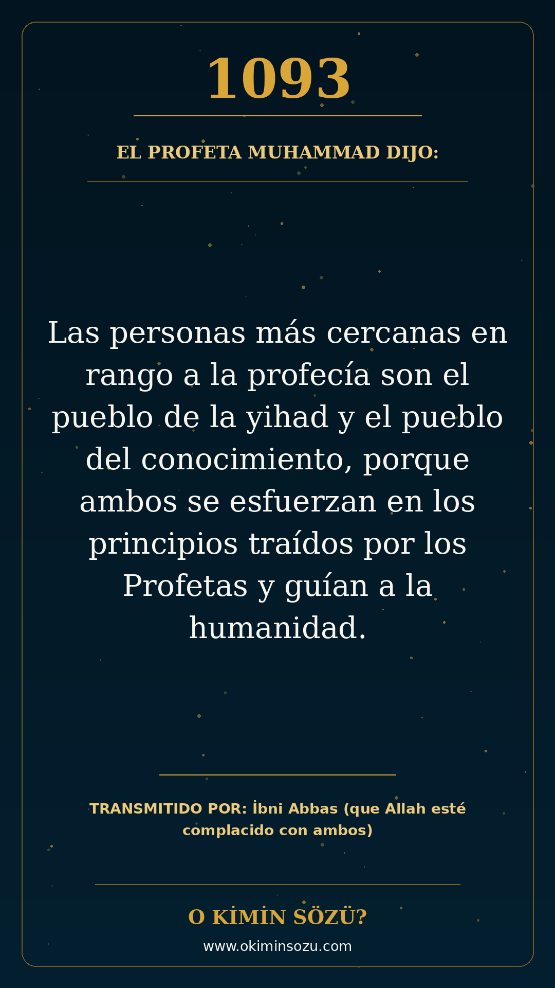 hadis 1093 es