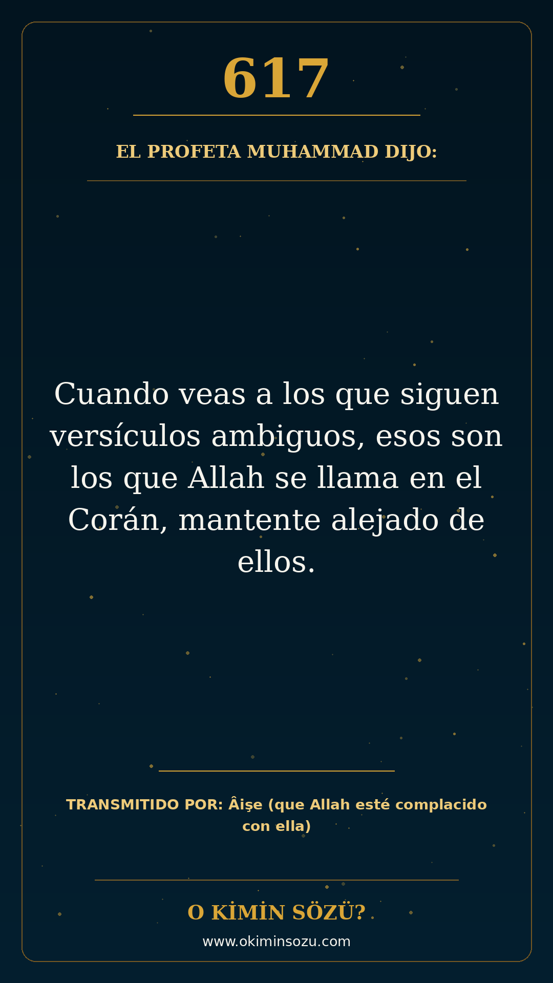 hadis 0617 es