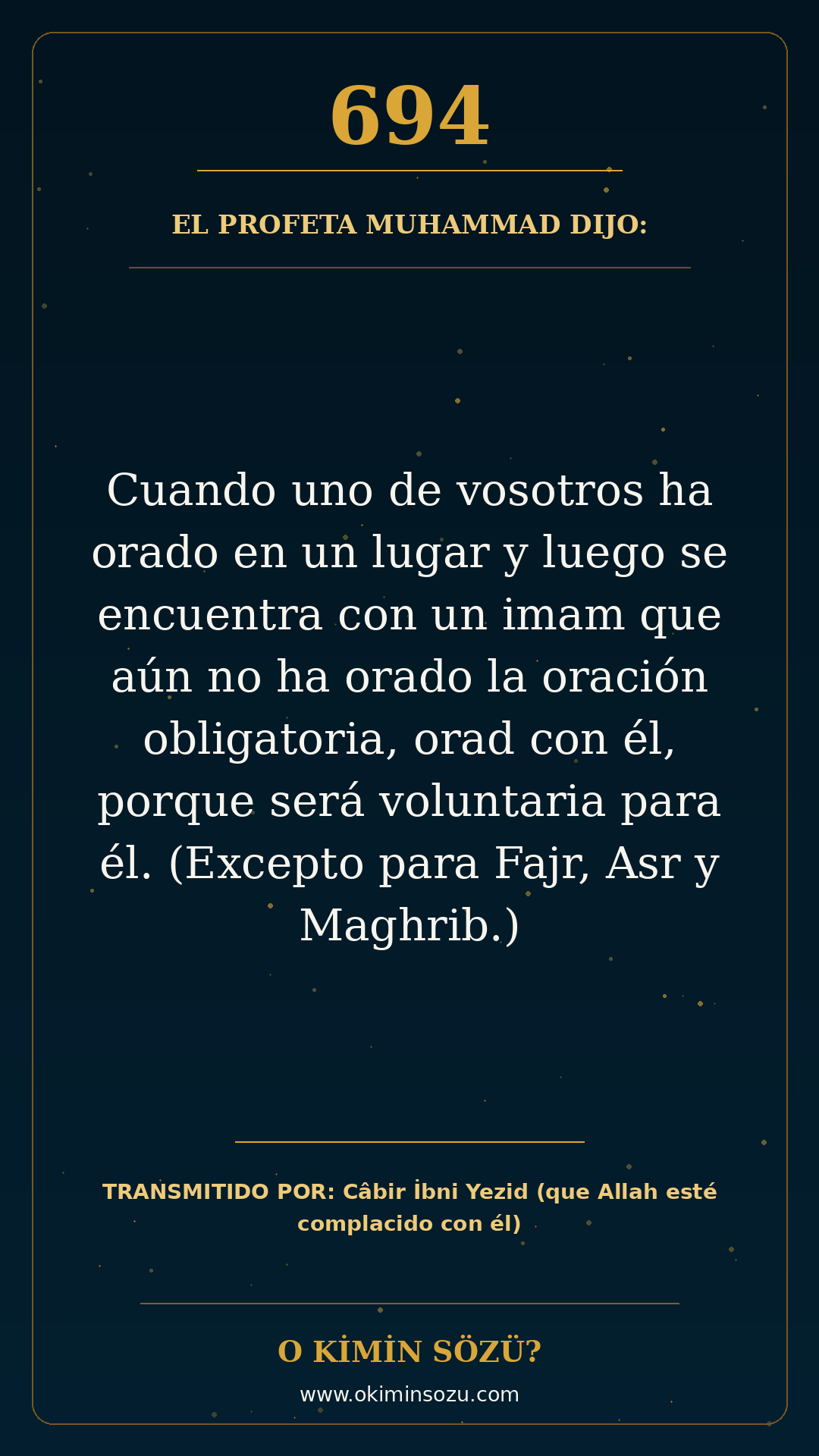 hadis 0694 es