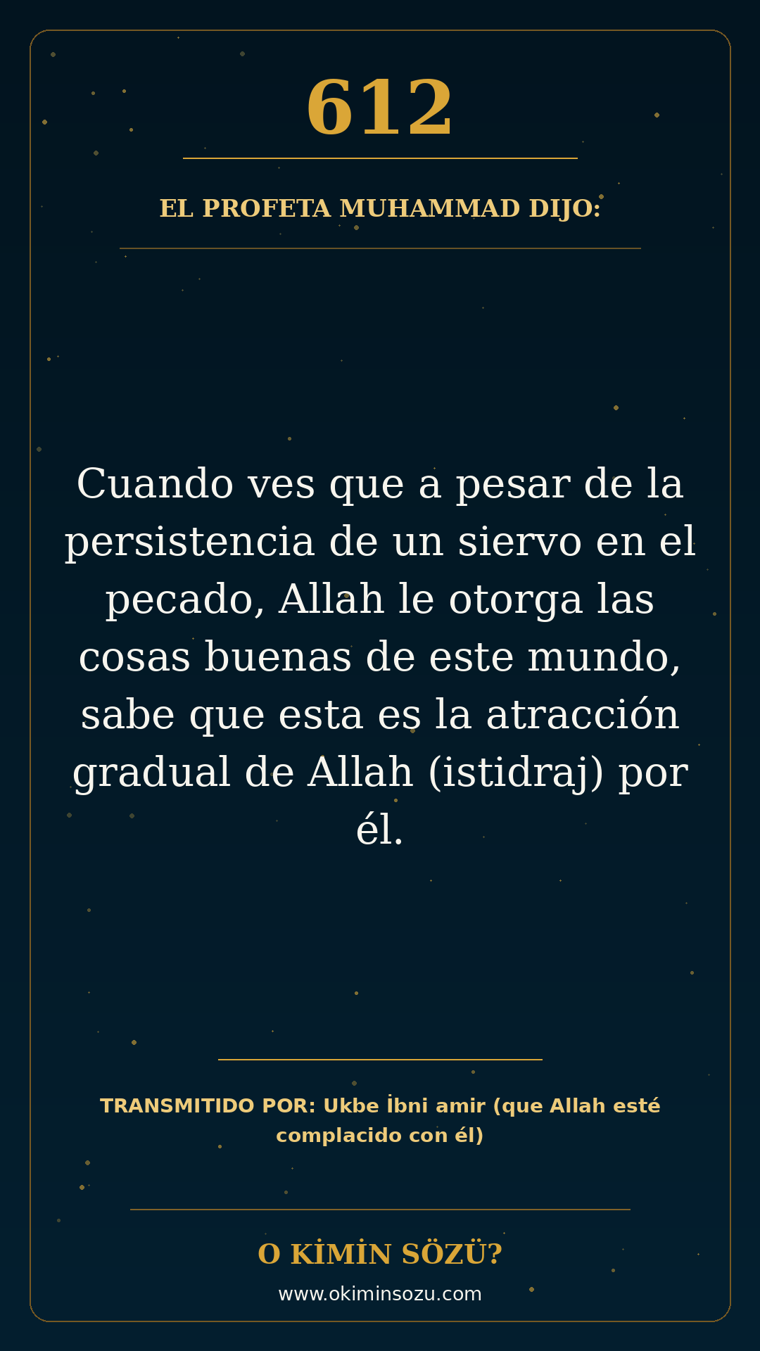 hadis 0612 es
