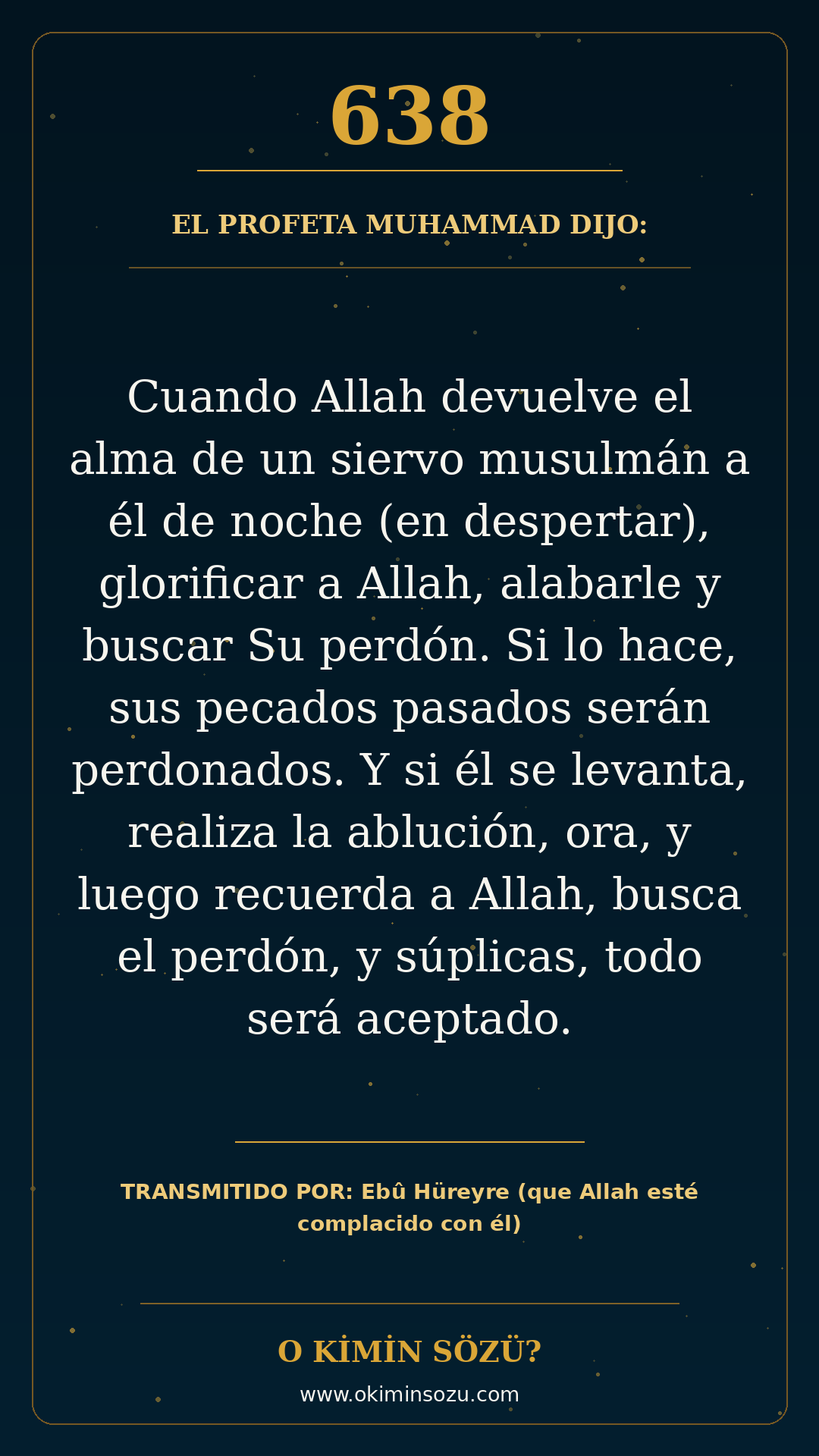 hadis 0638 es