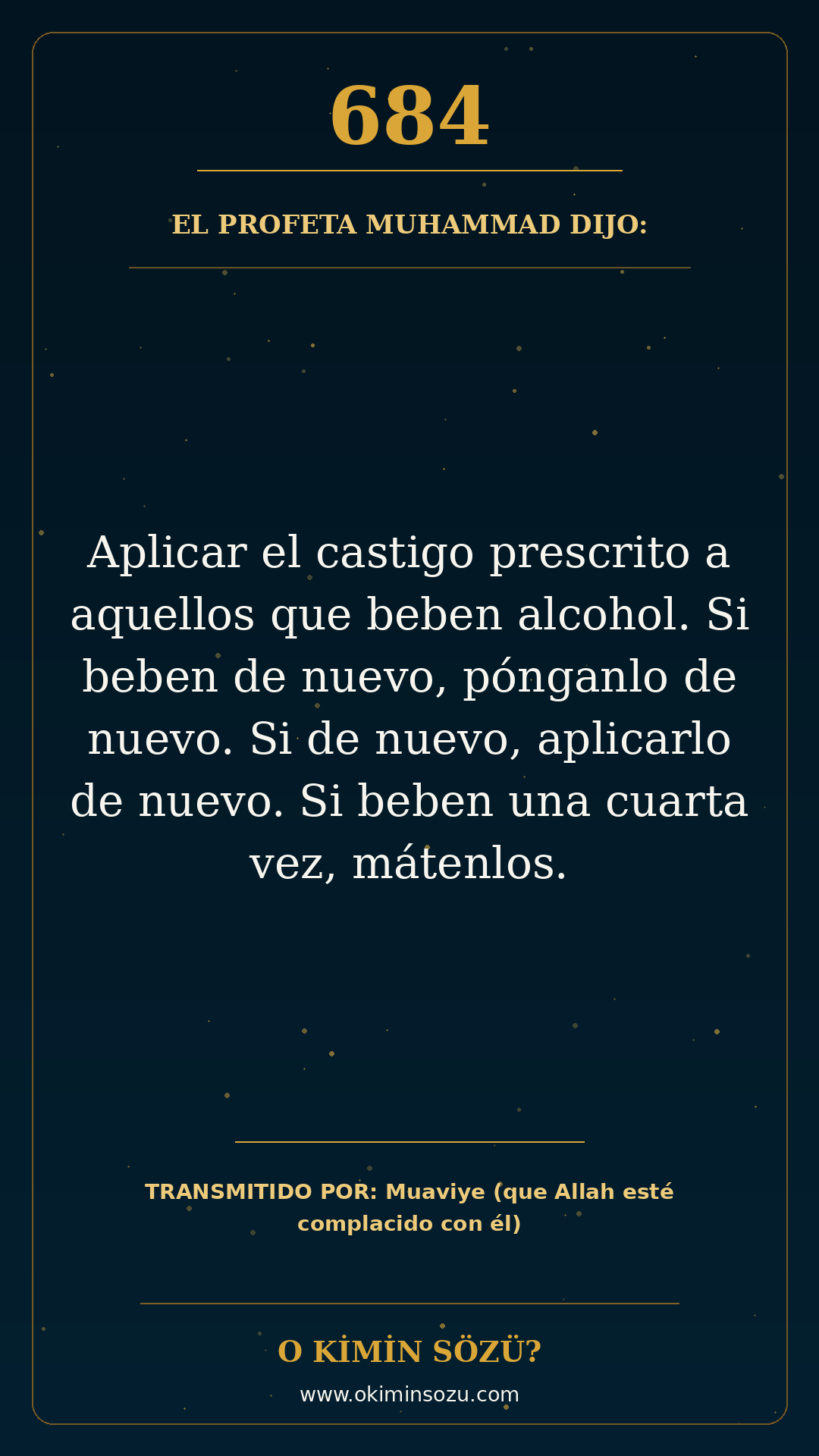 hadis 0684 es