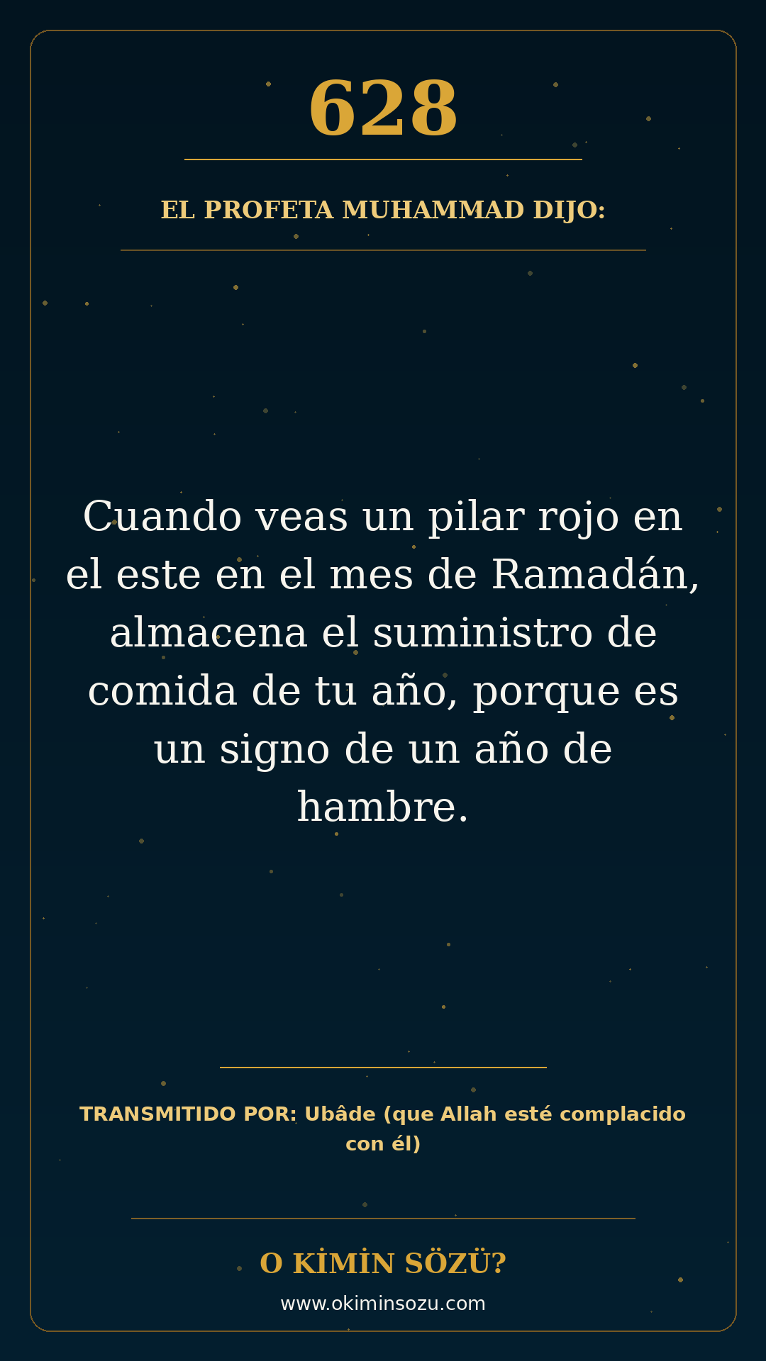 hadis 0628 es