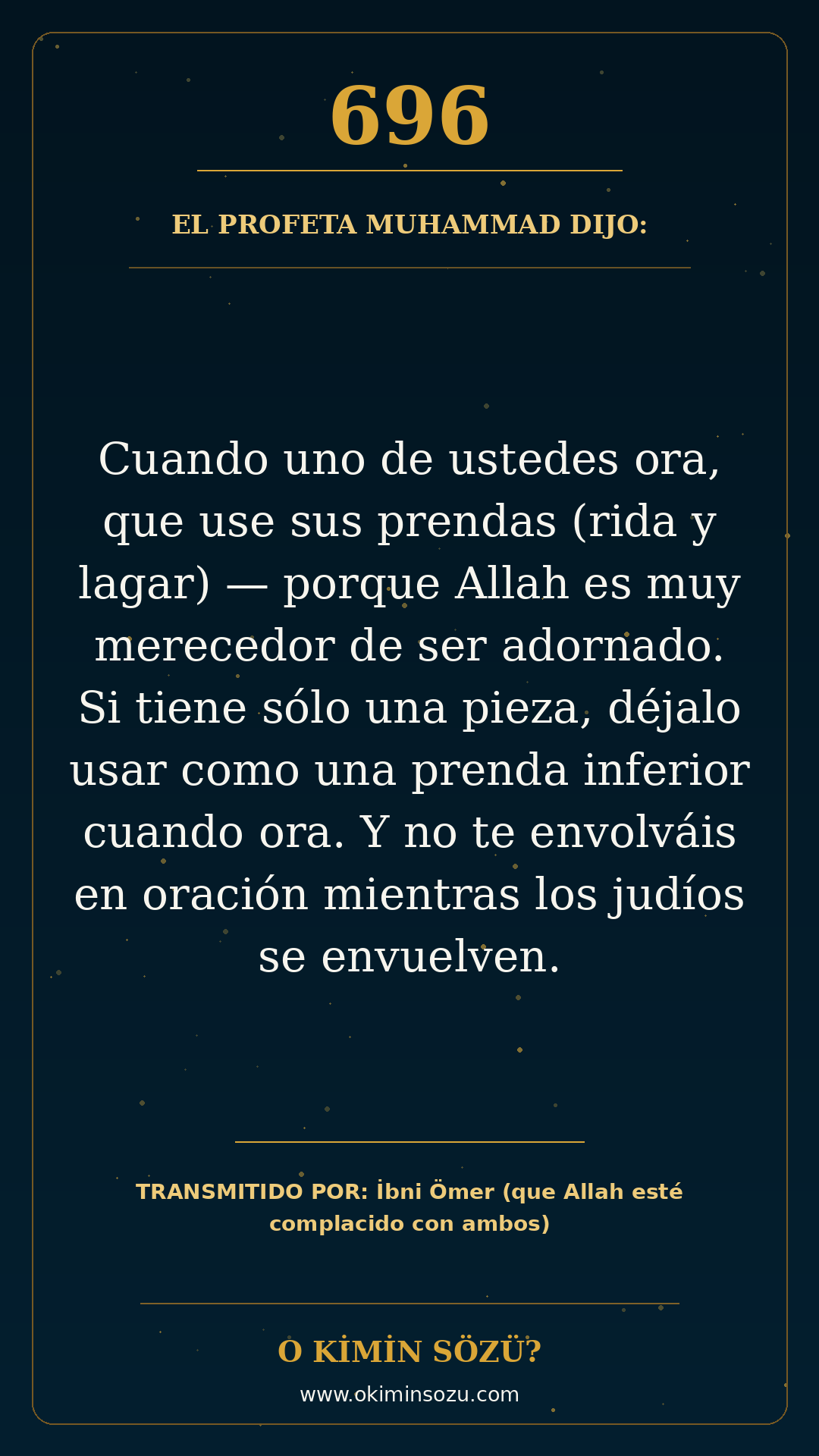 hadis 0696 es