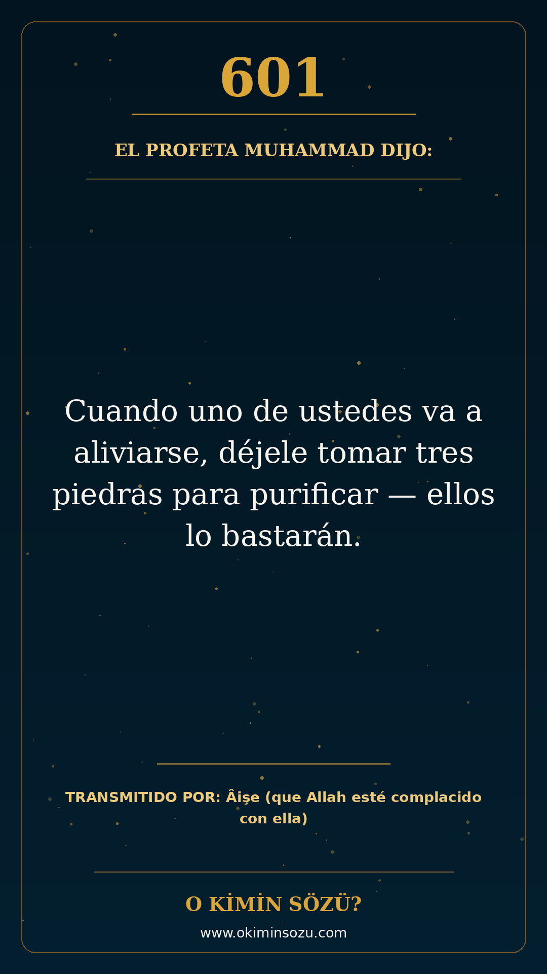 hadis 0601 es