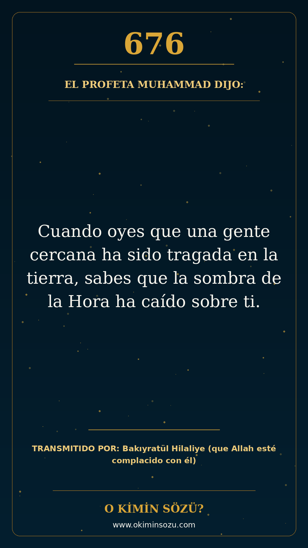 hadis 0676 es