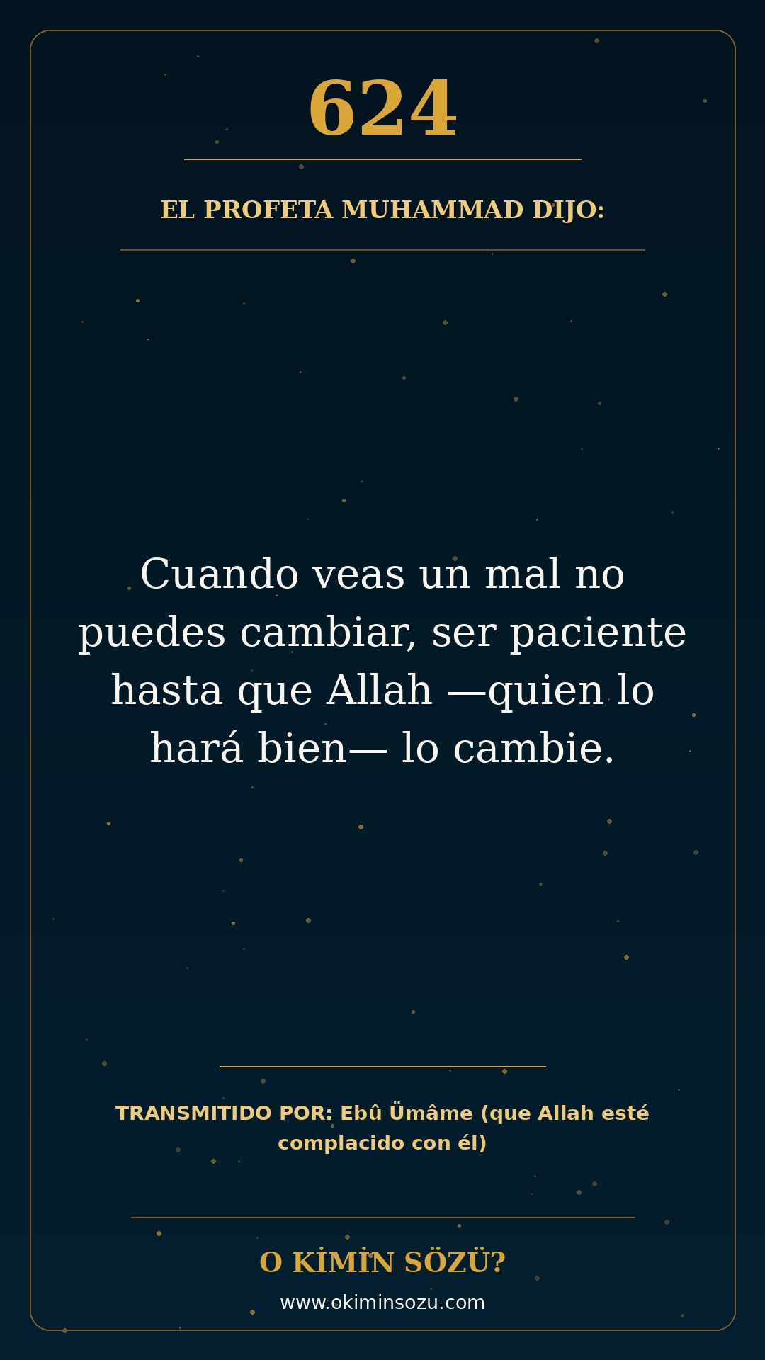 hadis 0624 es