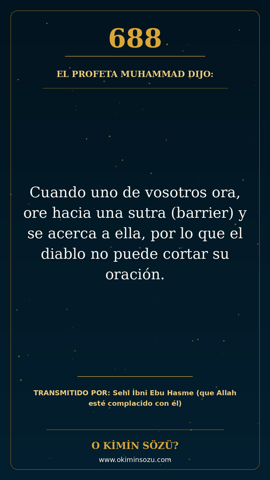 hadis 0688 es