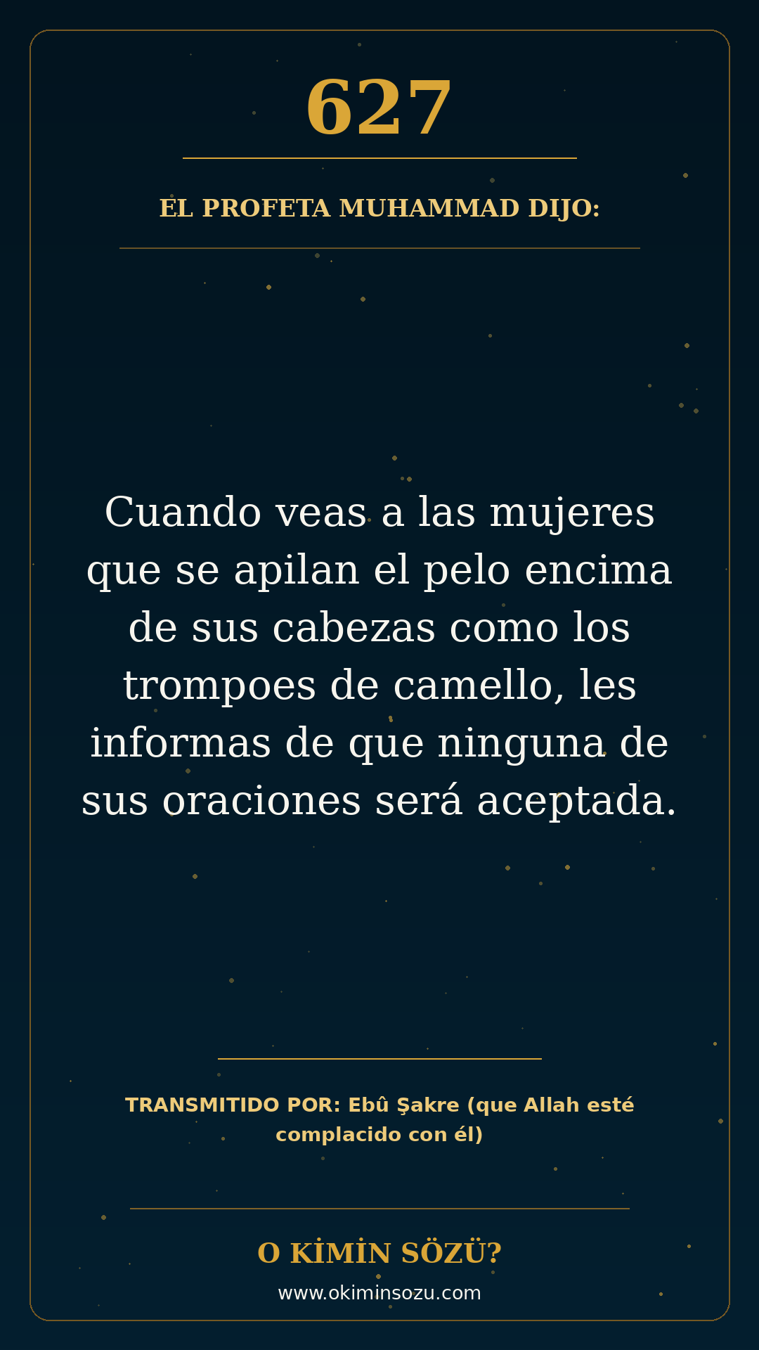 hadis 0627 es