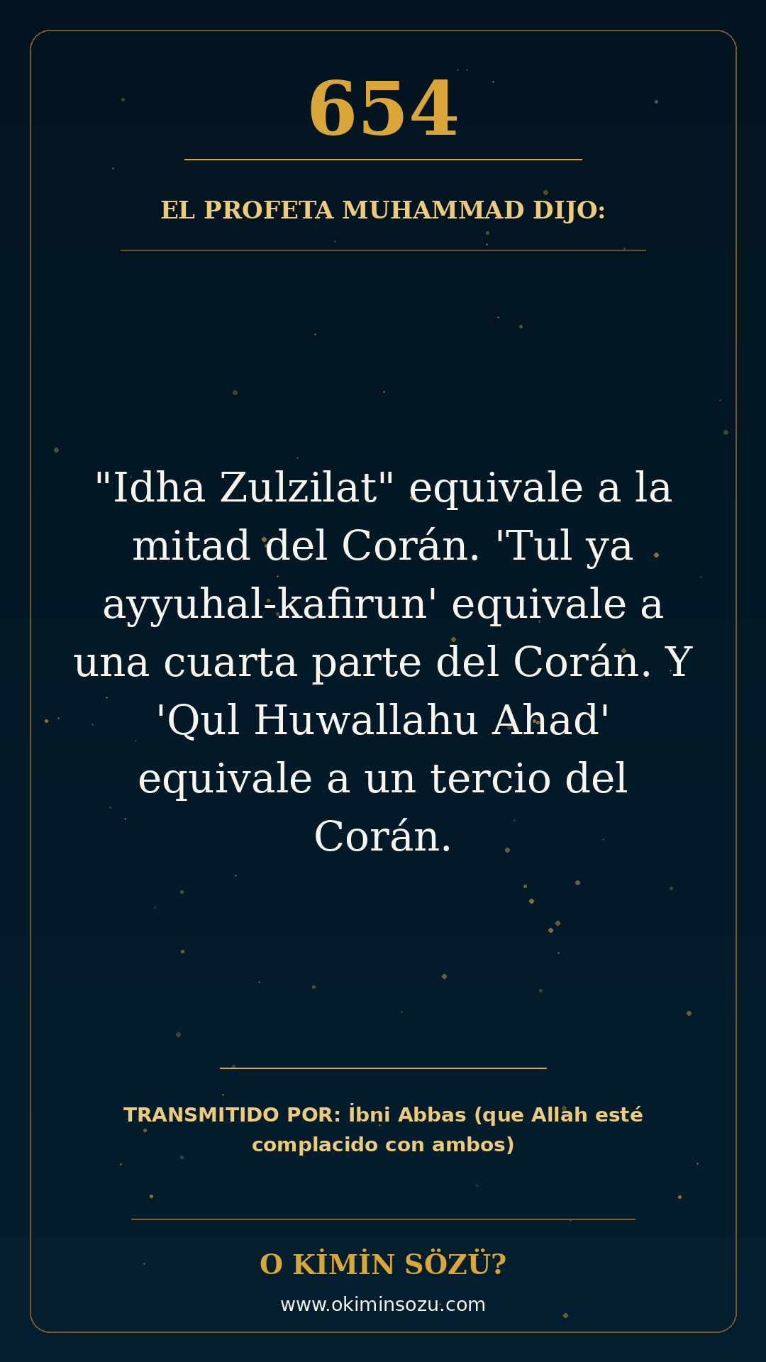 hadis 0654 es