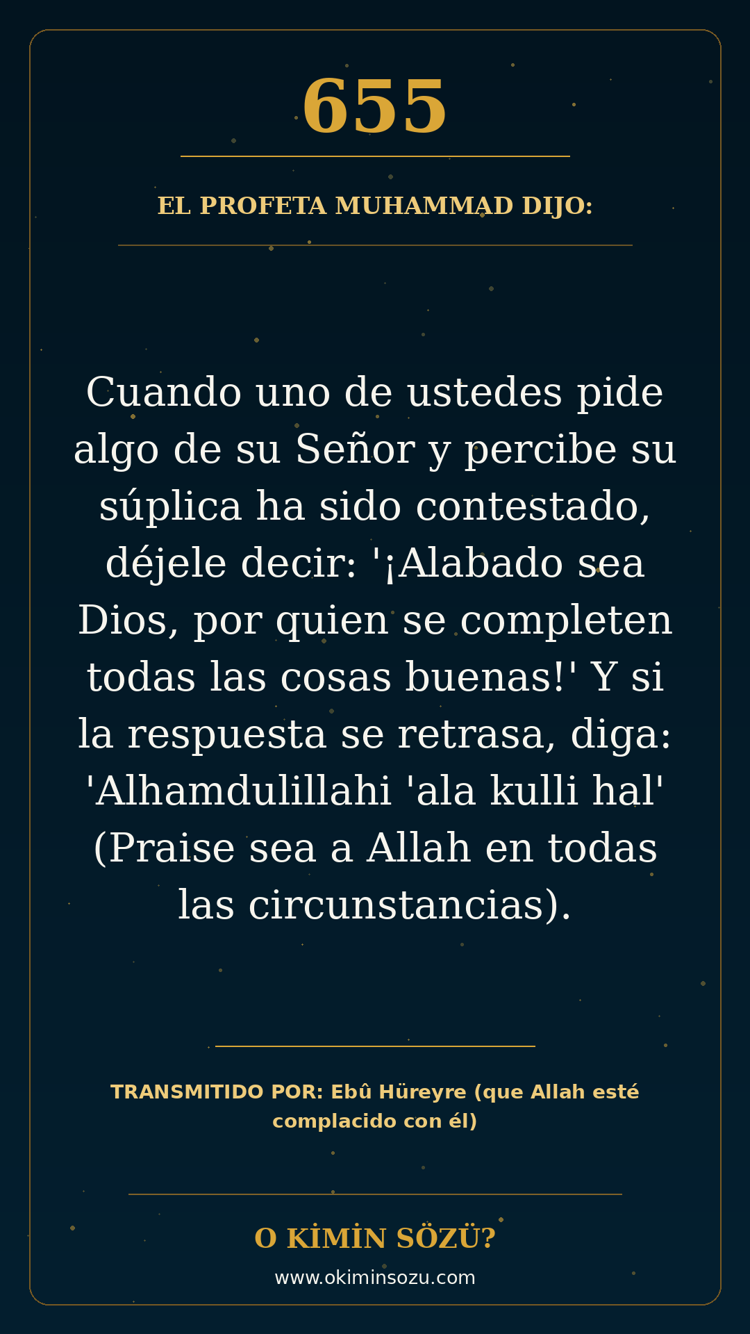 hadis 0655 es