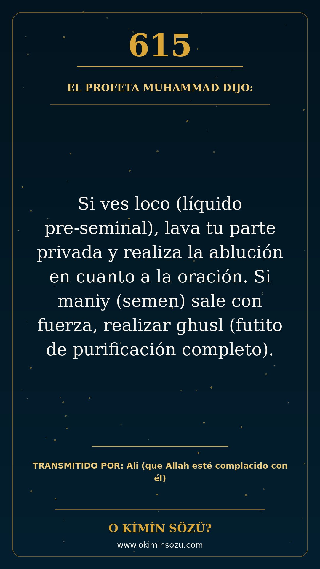 hadis 0615 es