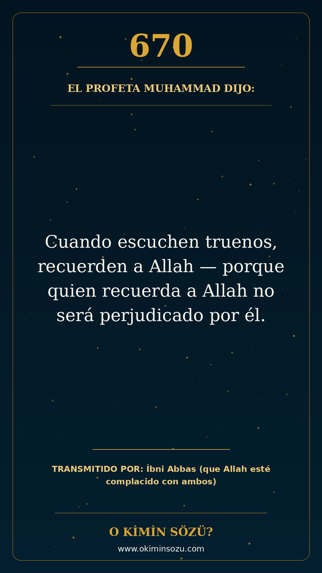 hadis 0670 es