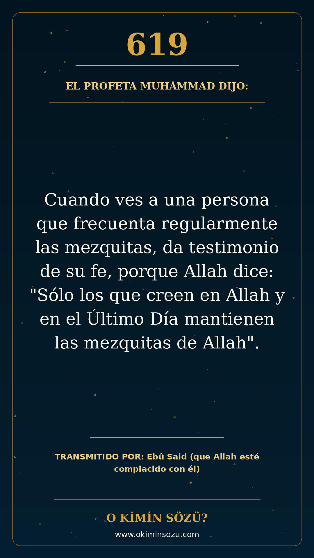 hadis 0619 es
