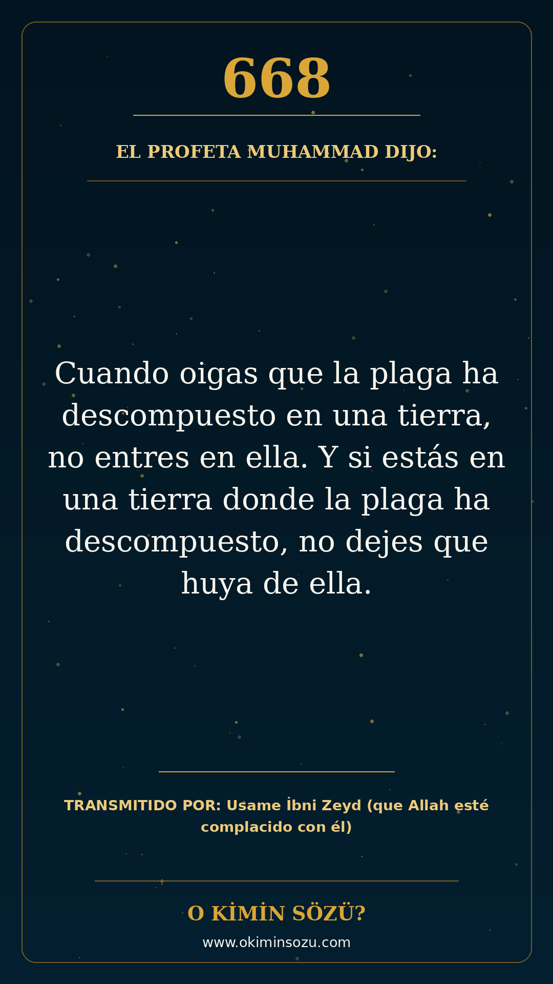 hadis 0668 es