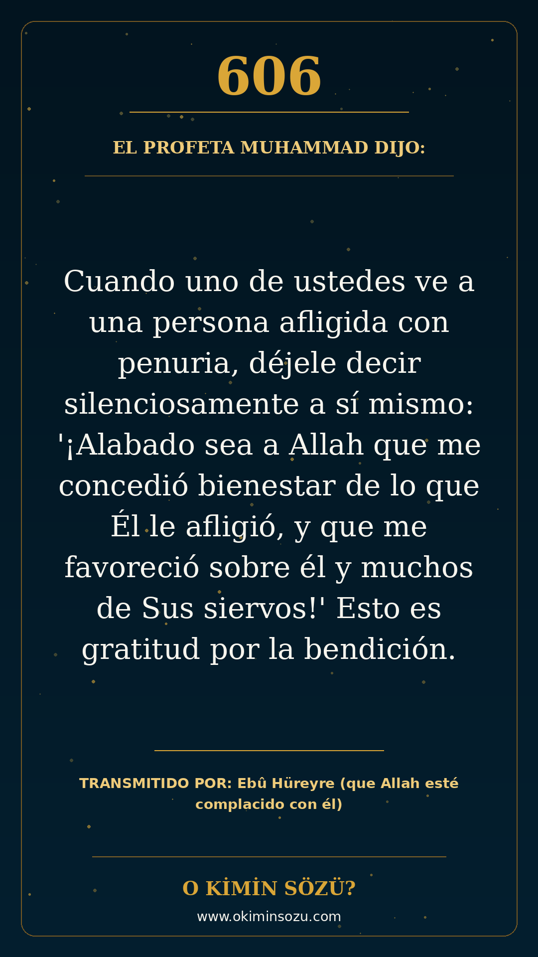 hadis 0606 es
