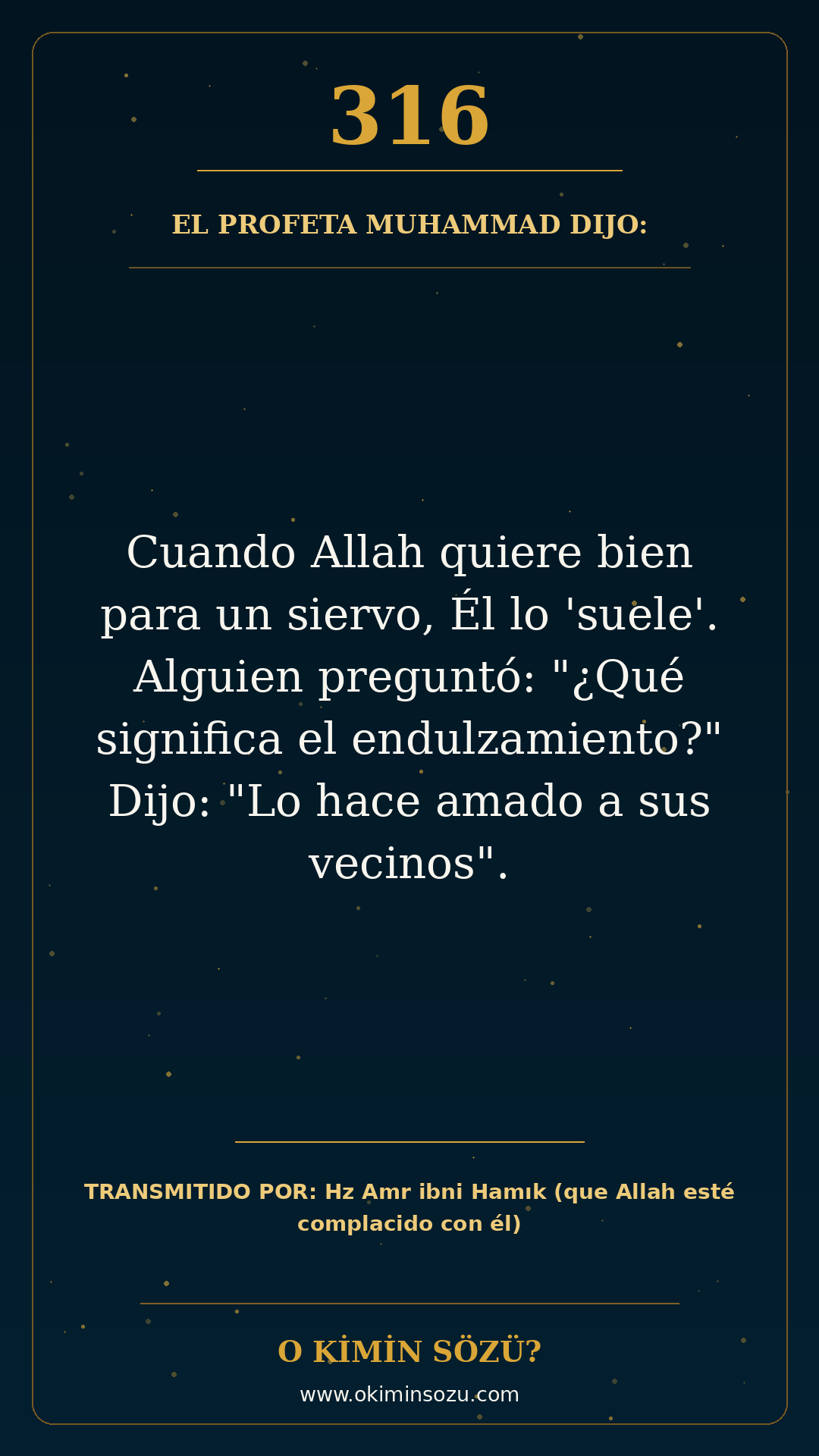 hadis 0316 es
