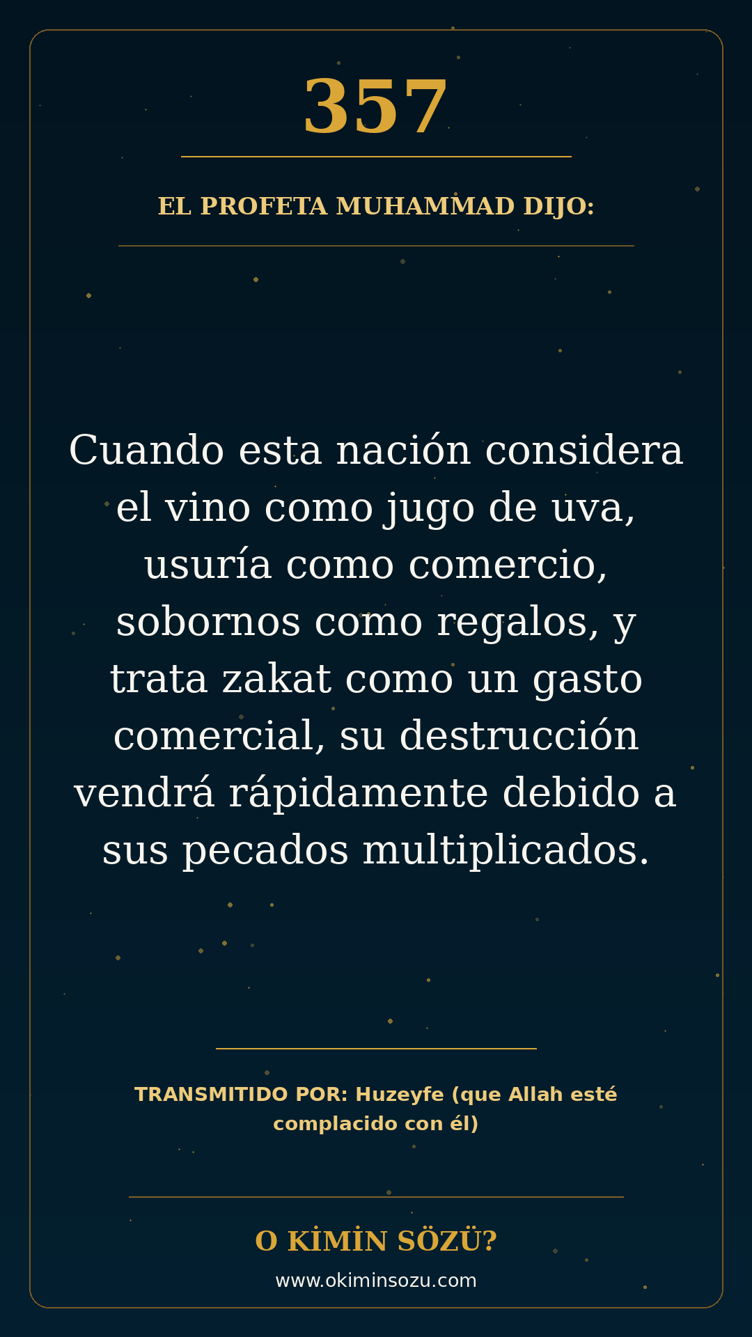 hadis 0357 es
