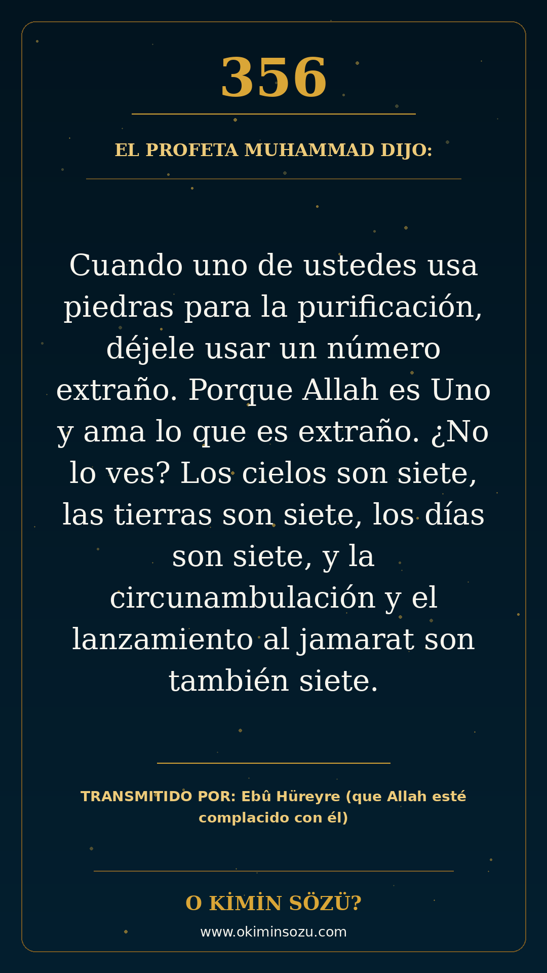 hadis 0356 es