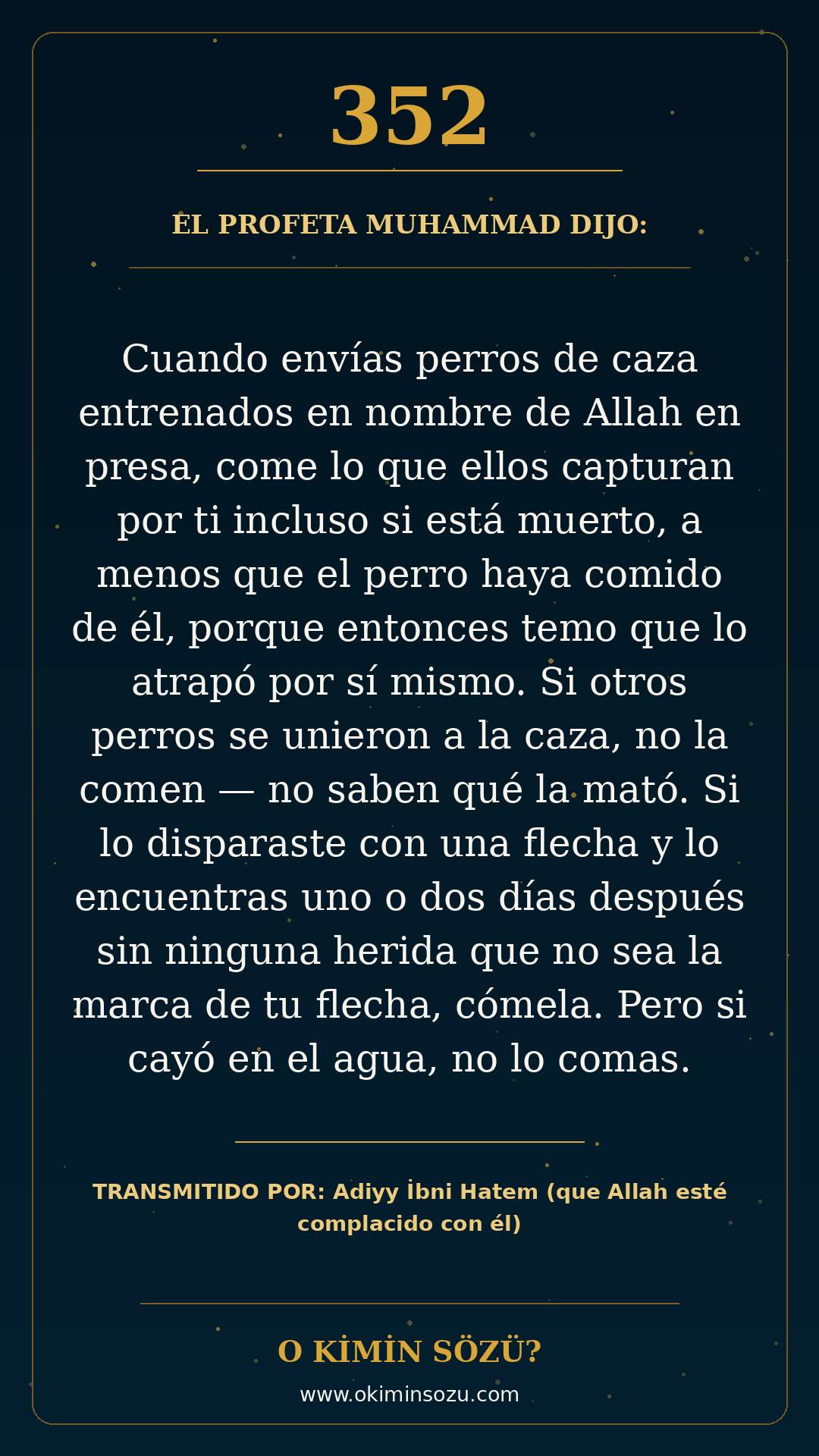 hadis 0352 es