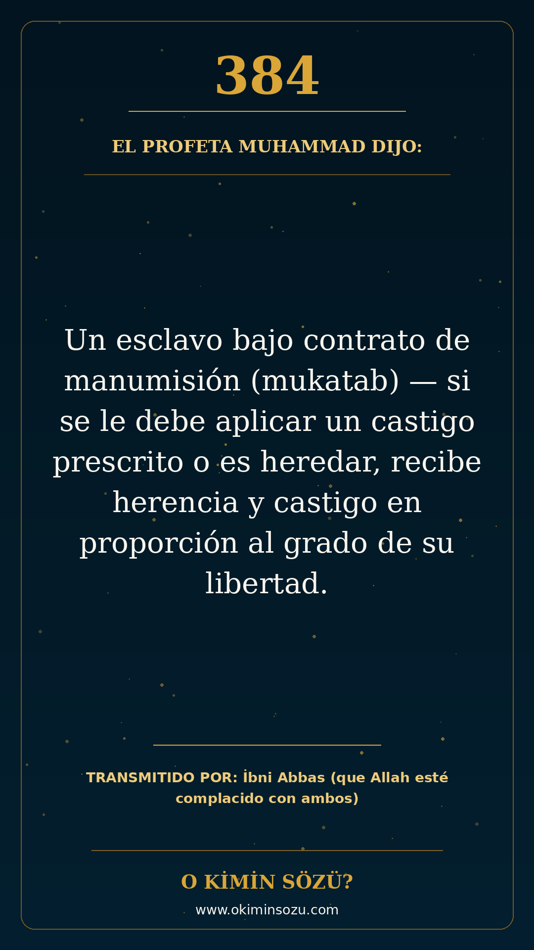 hadis 0384 es