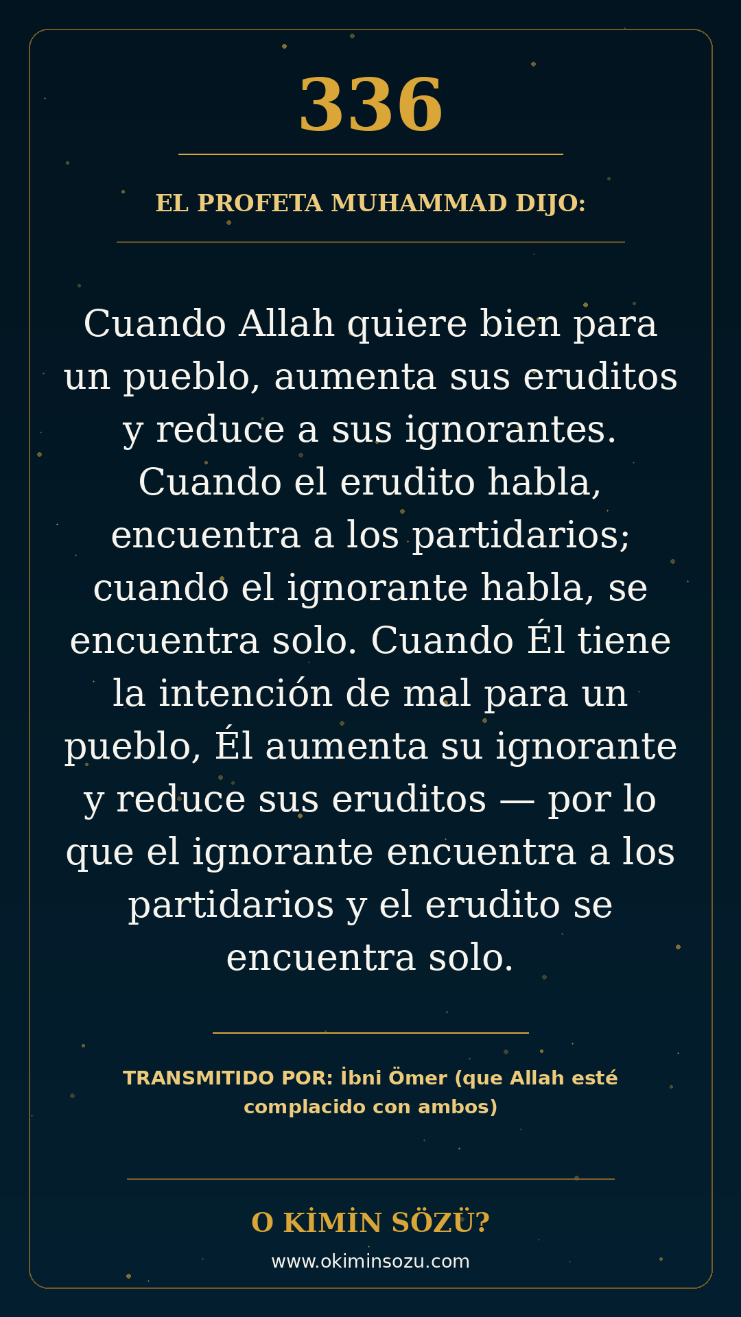 hadis 0336 es